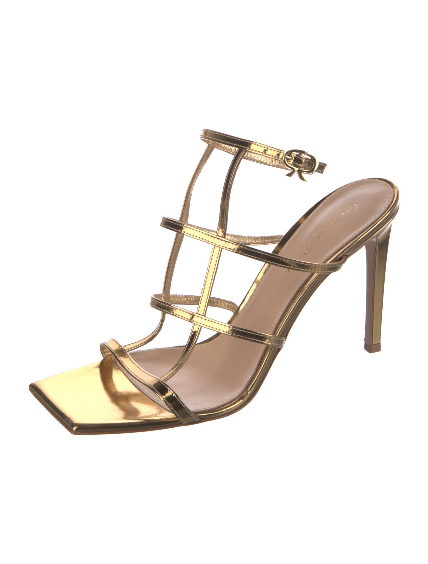 Gianvito Rossi Leather Sandals
