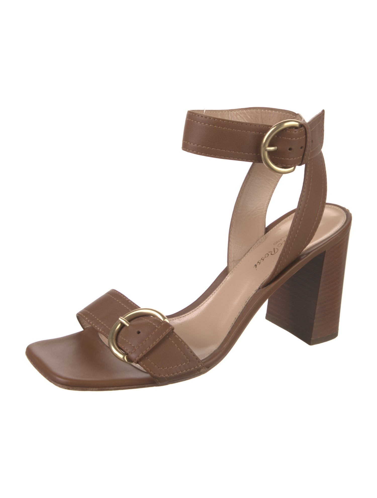 Gianvito Rossi Leather Sandals