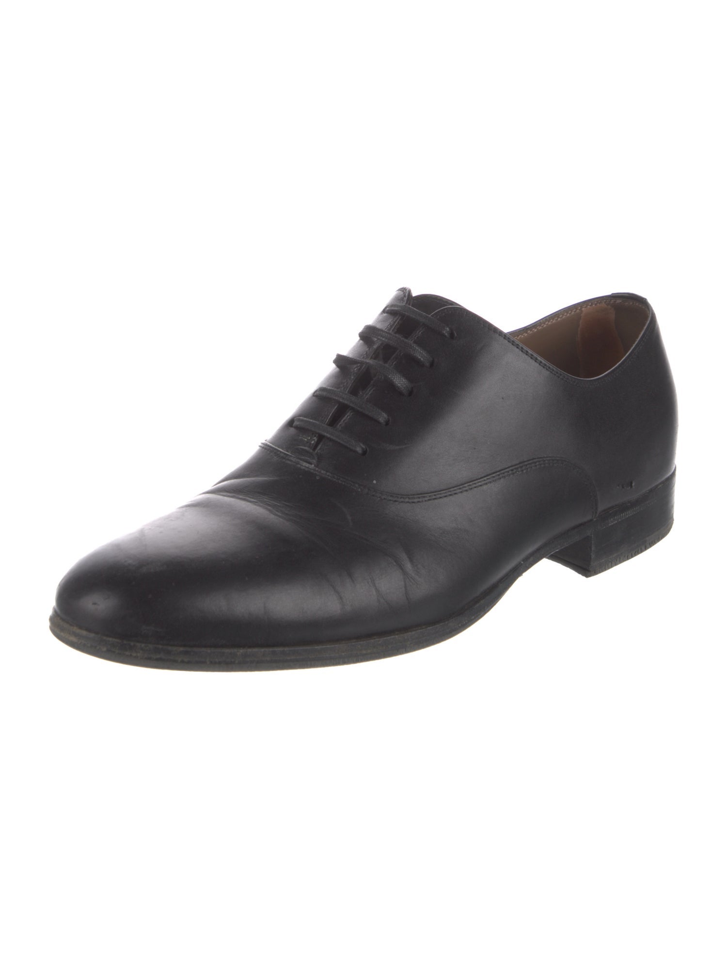 Gianvito Rossi Leather Oxfords