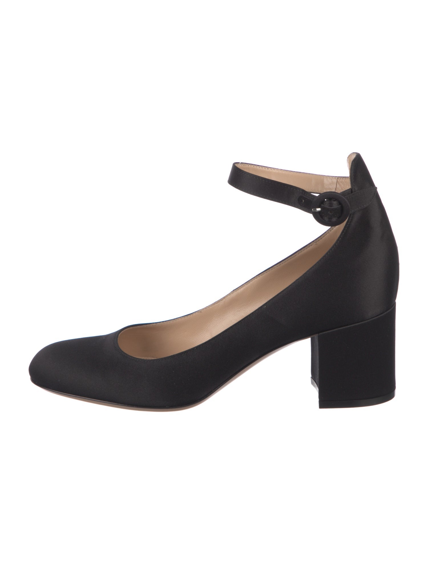 Gianvito Rossi Satin Pumps