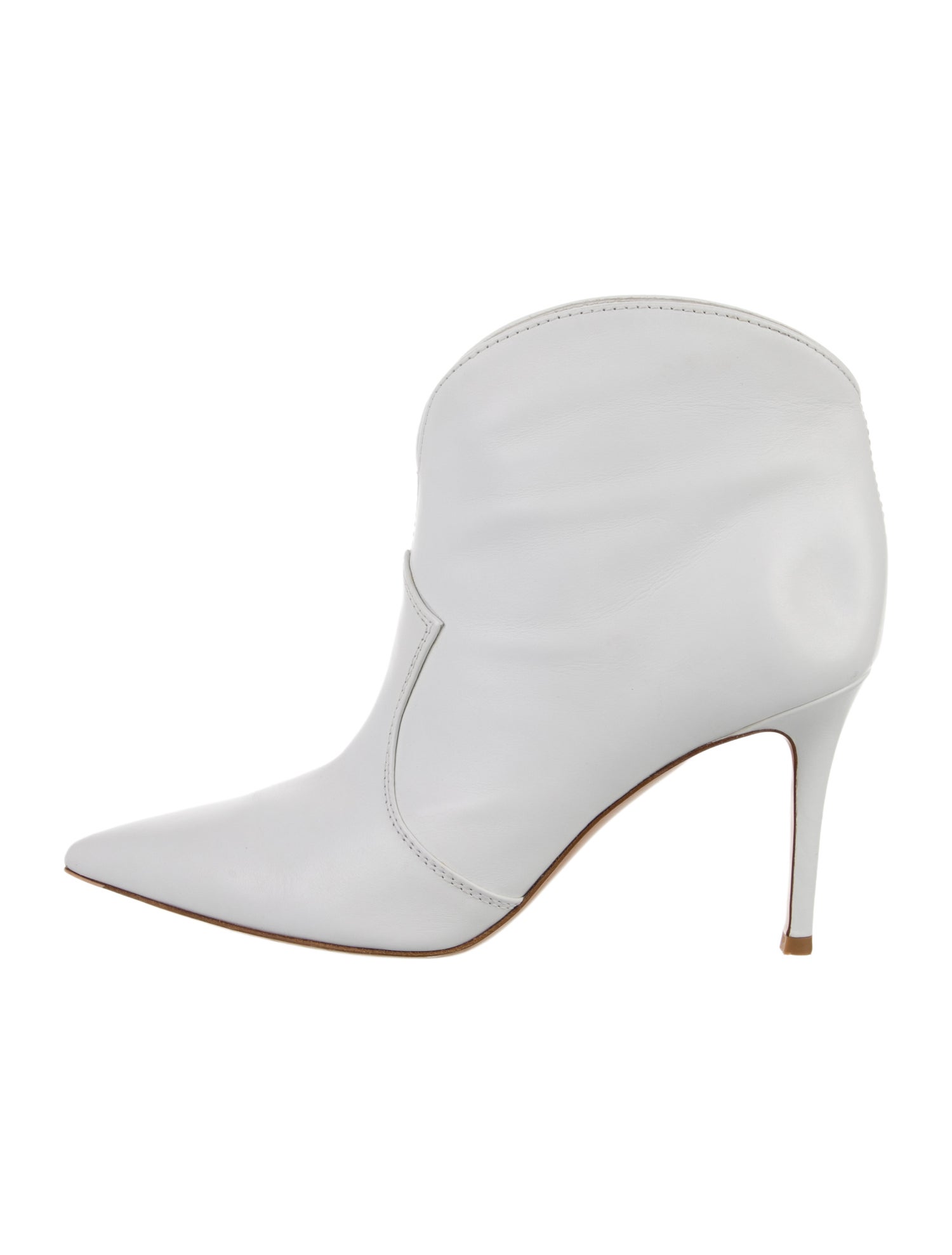 Gianvito Rossi Leather Western Boots