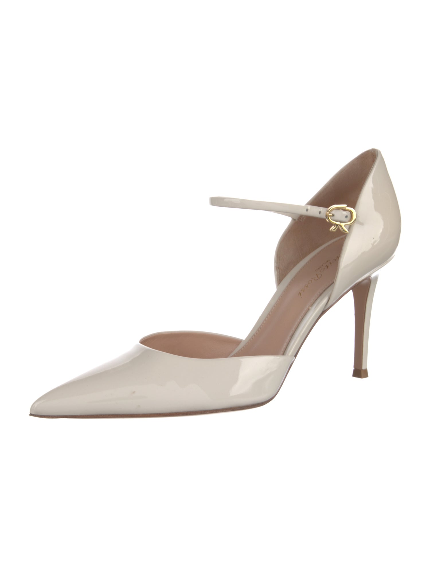 Gianvito Rossi Patent Leather D'Orsay Pumps