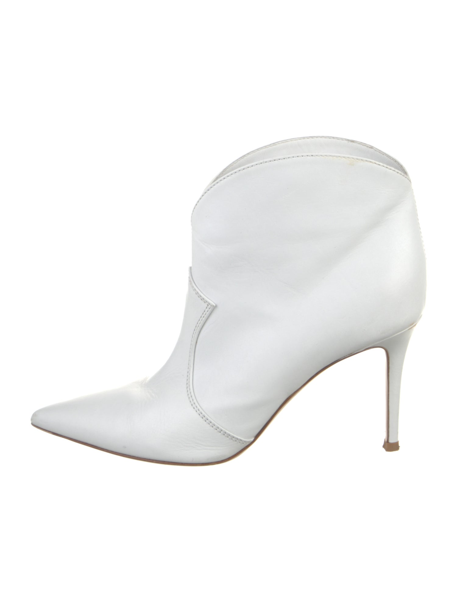 Gianvito Rossi Leather Western Boots