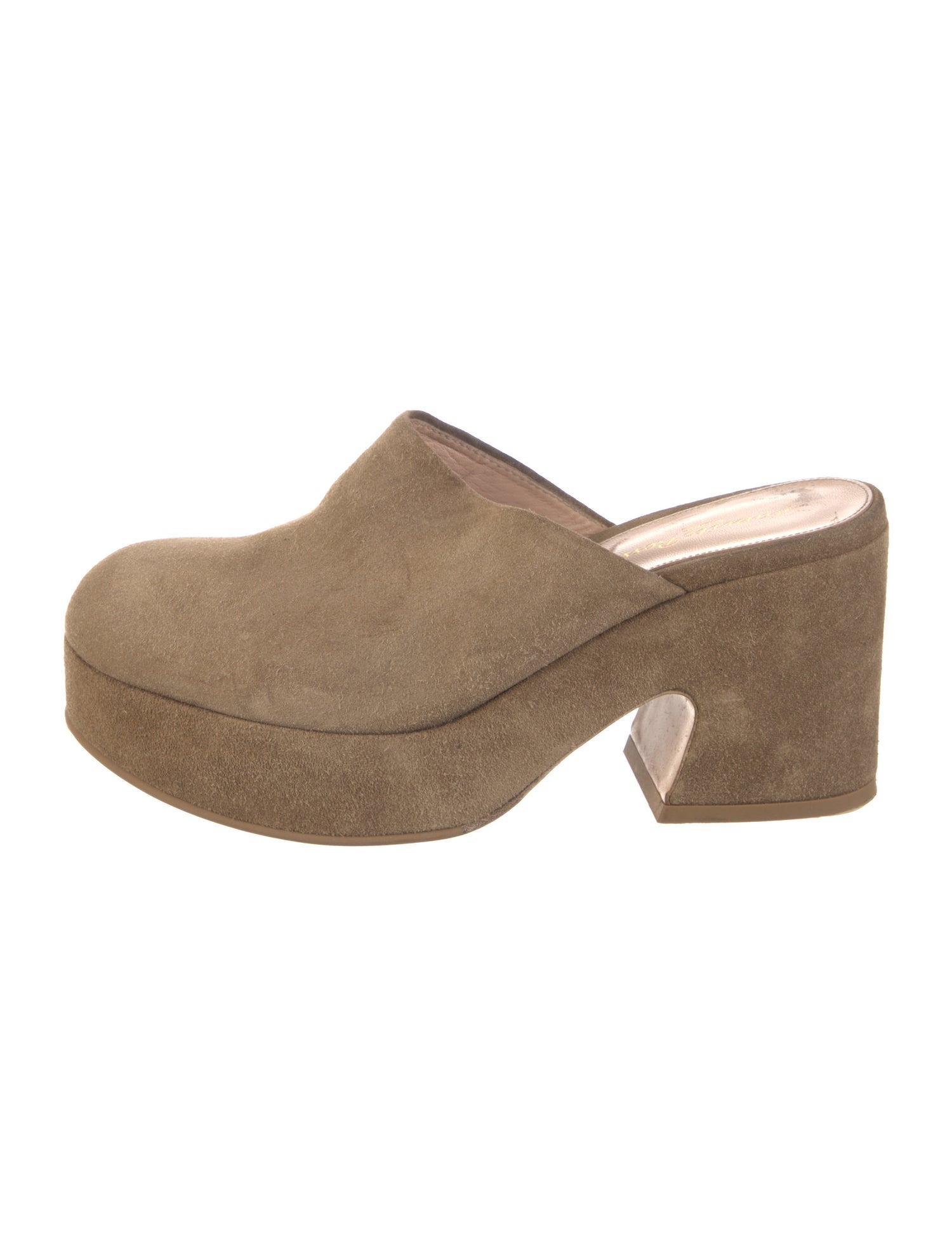 Gianvito Rossi Suede Mules