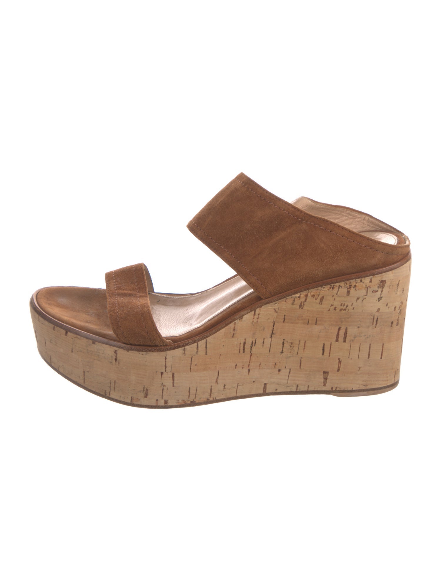 Gianvito Rossi Suede Slides