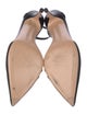 Gianvito Rossi Leather T-Strap Pumps