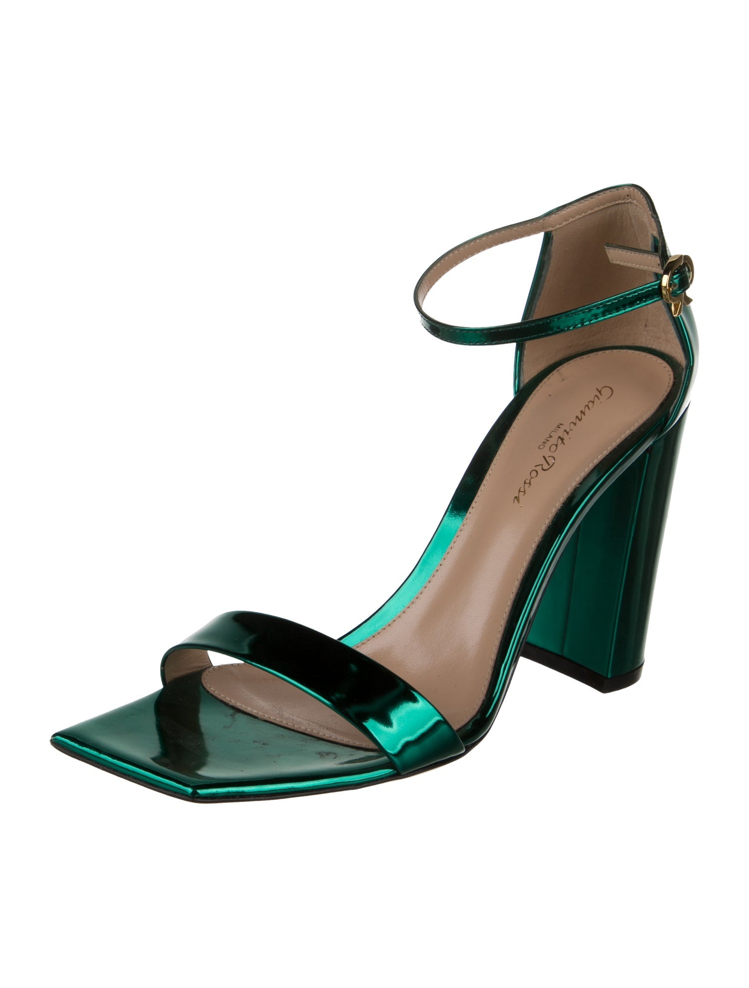Gianvito Rossi Patent Leather Sandals