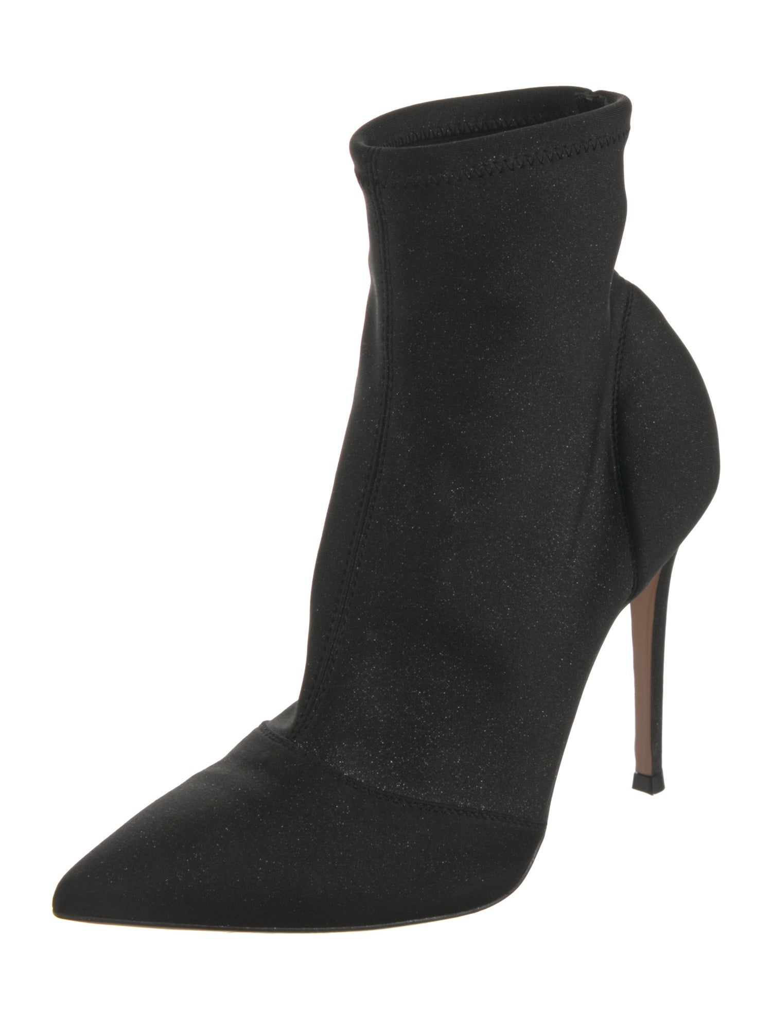 Gianvito Rossi Glitter Accents Sock Boots