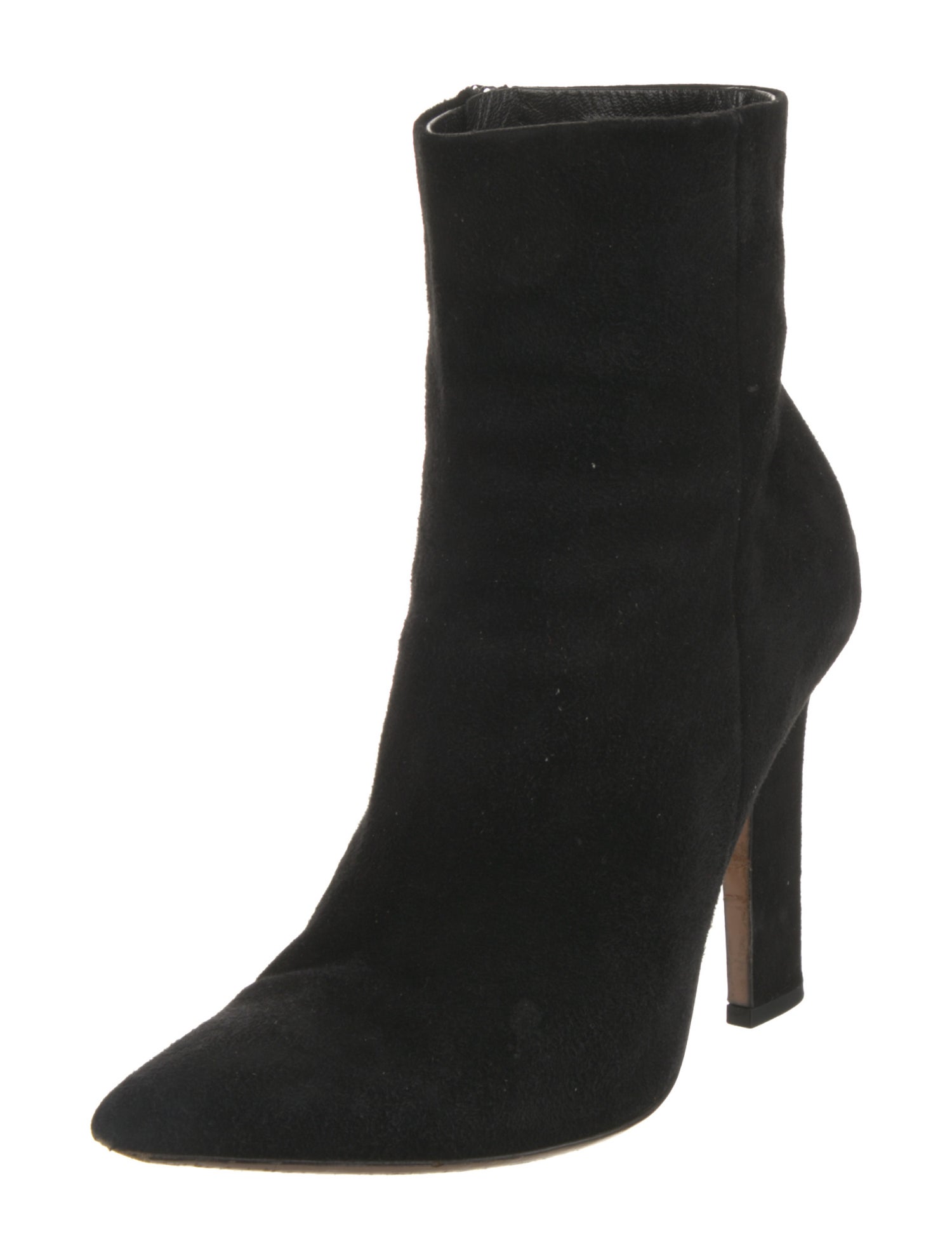 Gianvito Rossi Suede Sock Boots