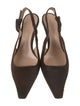 Gianvito Rossi Ponyhair Slingback Pumps