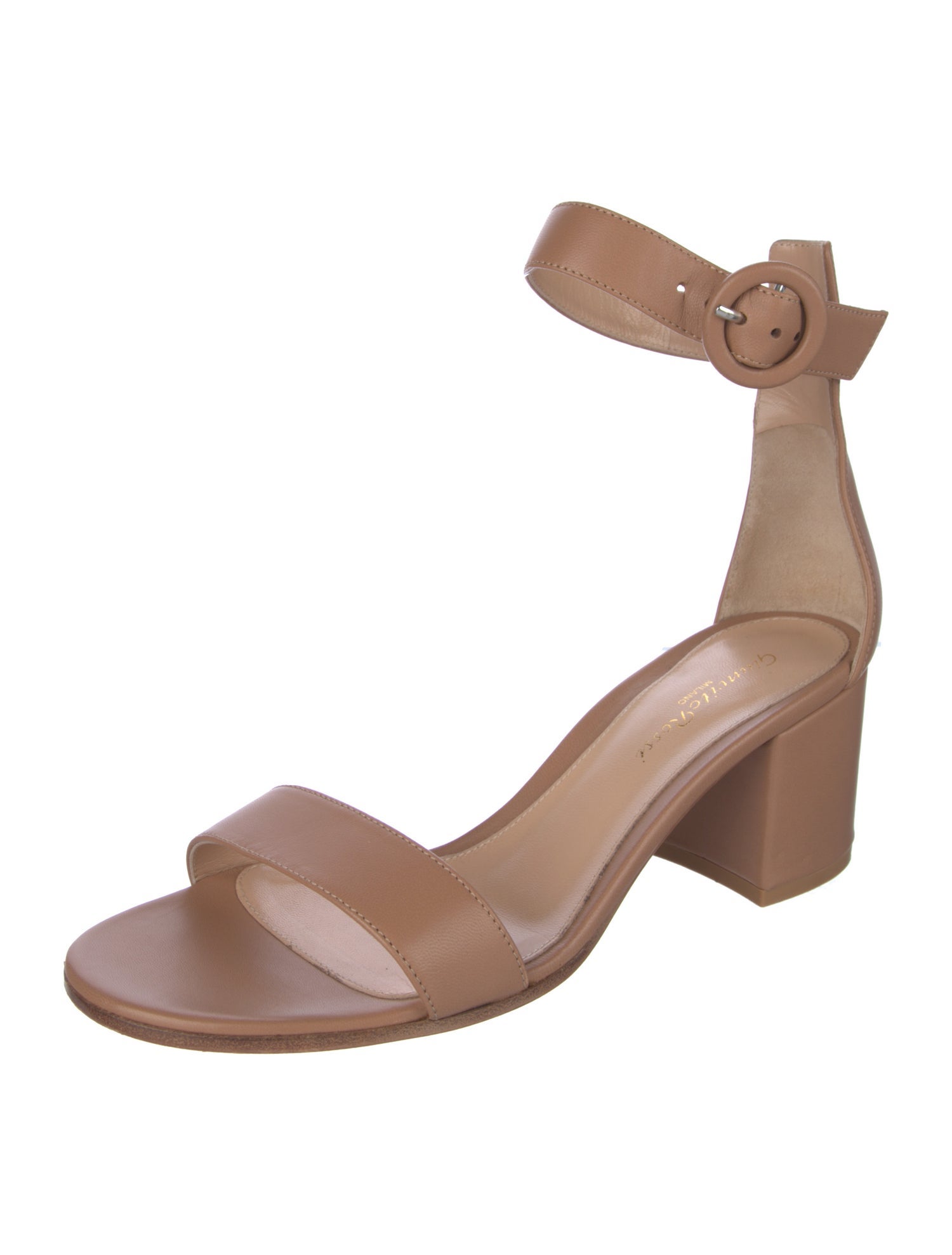 Gianvito Rossi Leather Sandals