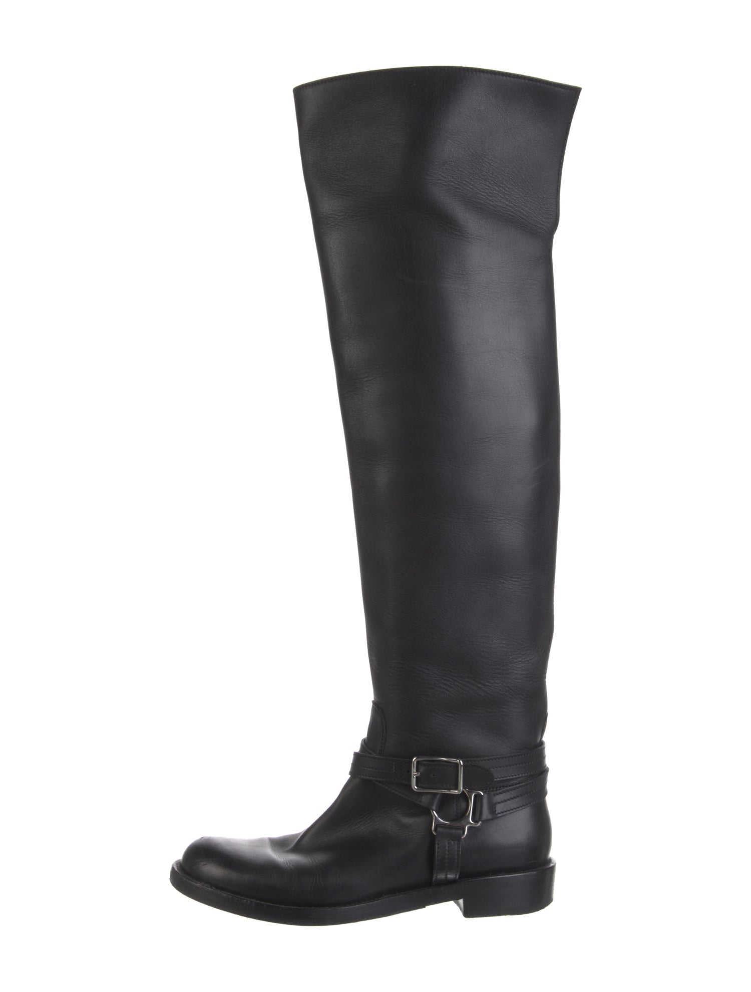 Gianvito Rossi Leather Riding Boots