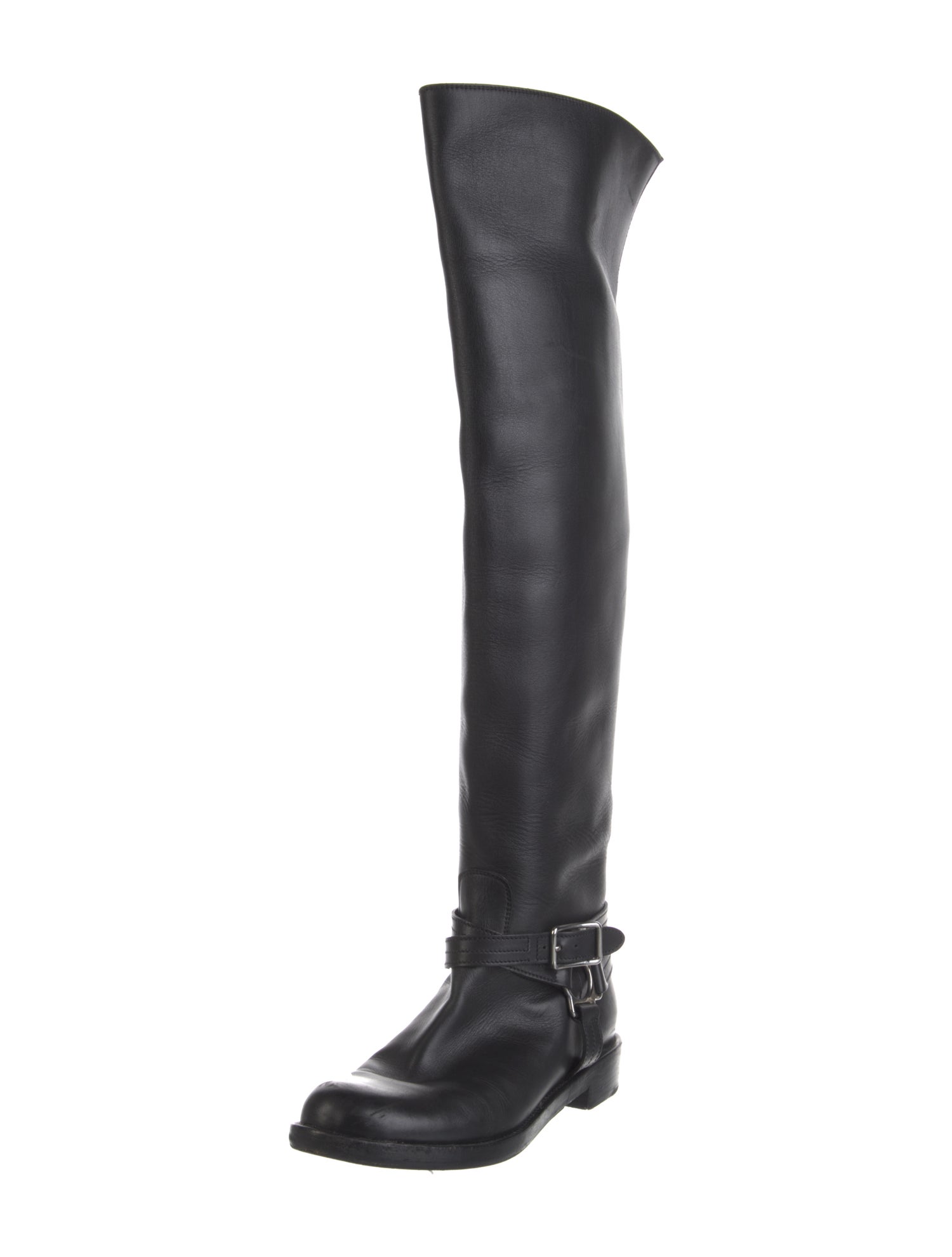 Gianvito Rossi Leather Riding Boots