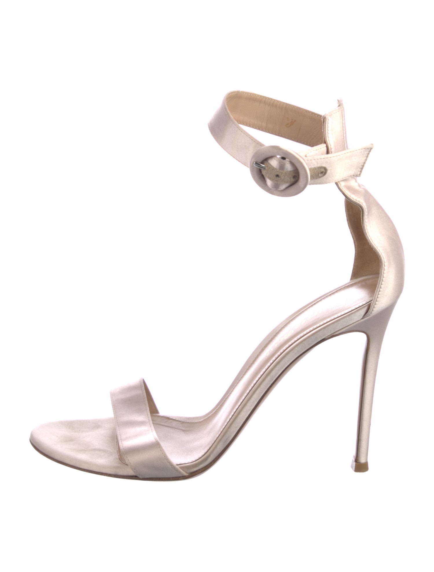 Gianvito Rossi Satin Sandals