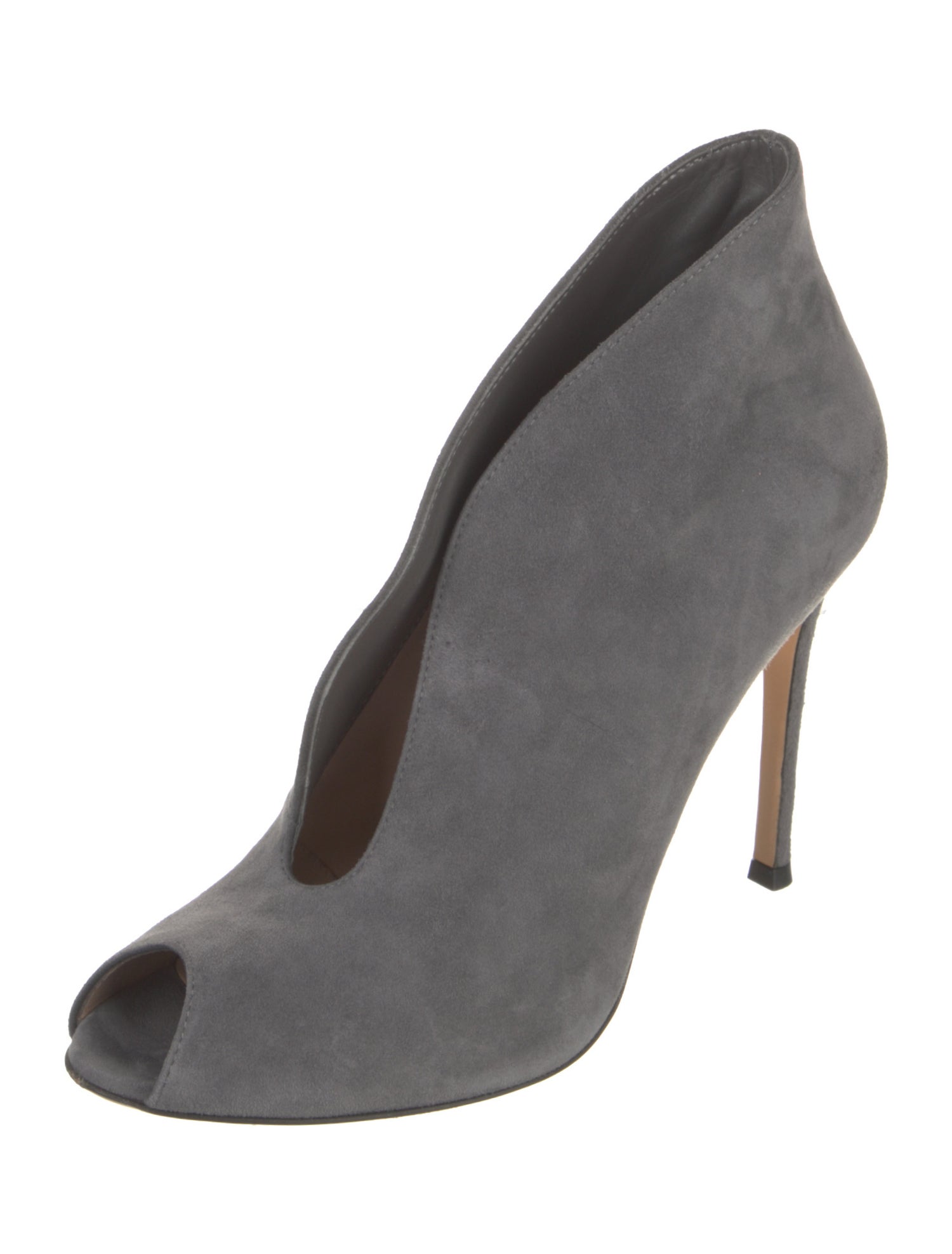 Gianvito Rossi Suede Mules