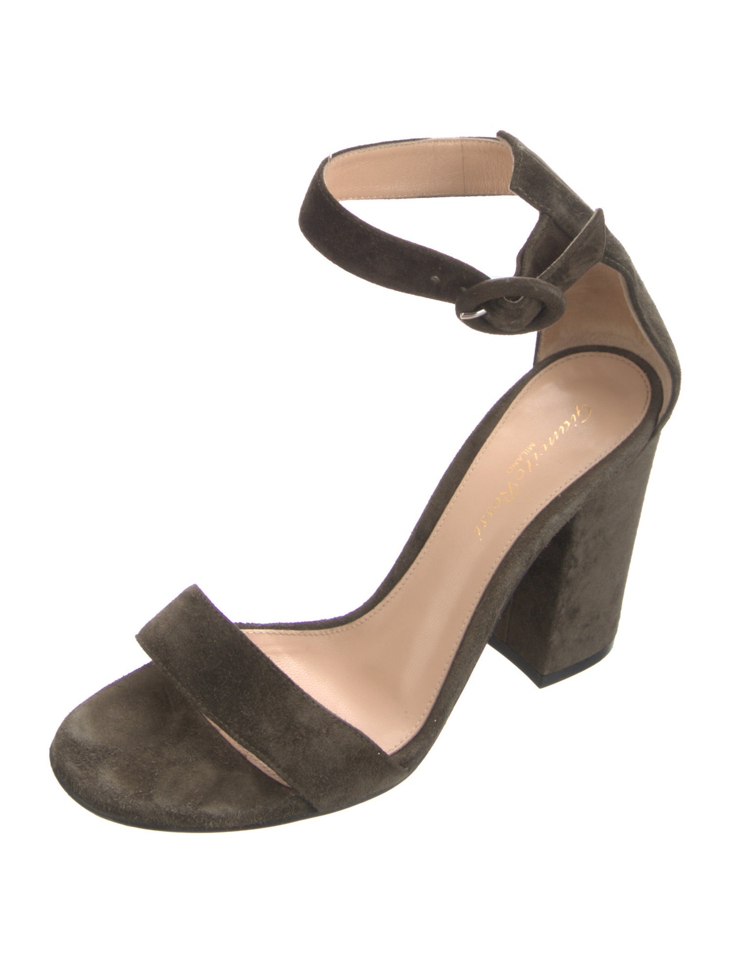 Gianvito Rossi Suede Sandals