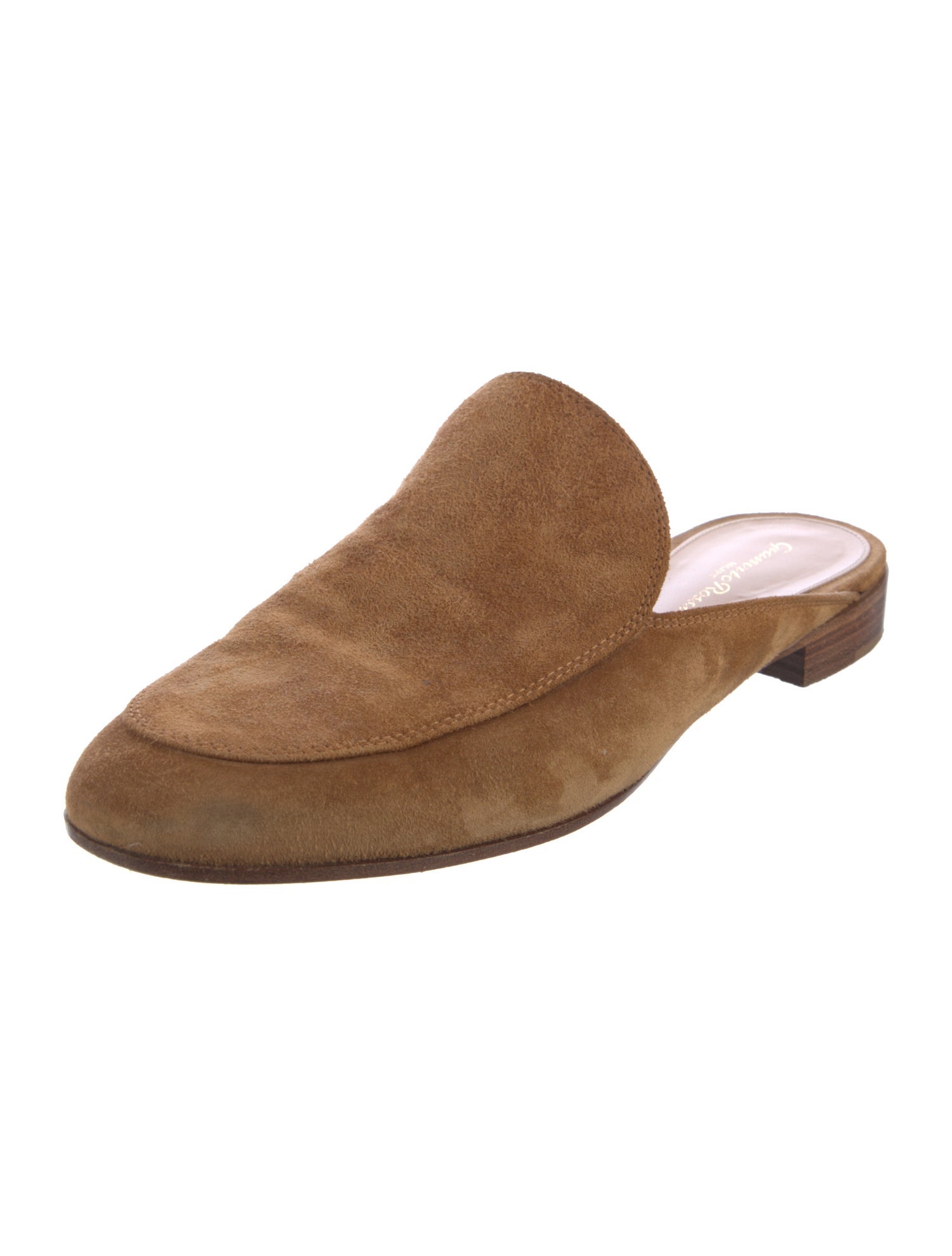 Gianvito Rossi Suede Mules
