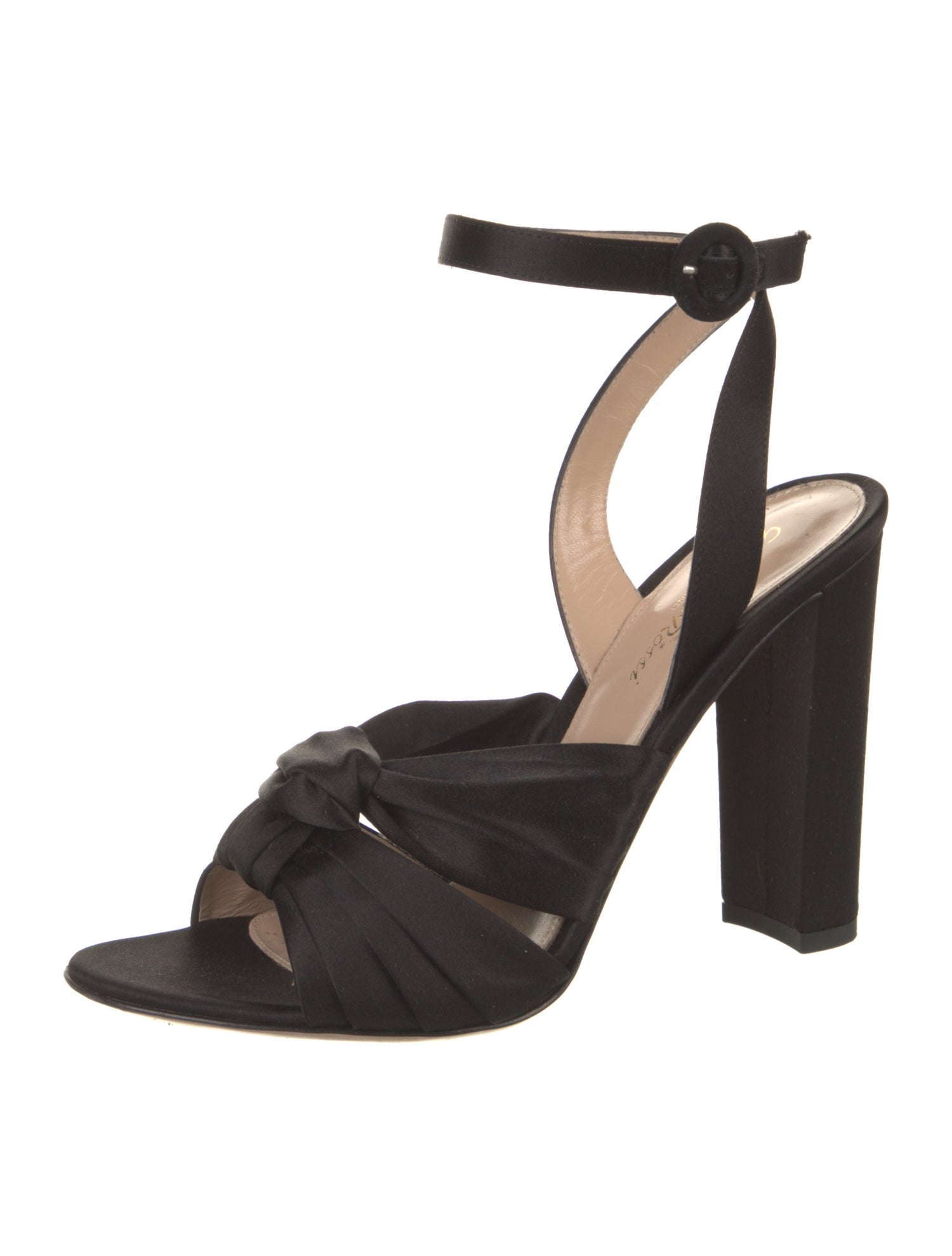 Gianvito Rossi Satin Pumps
