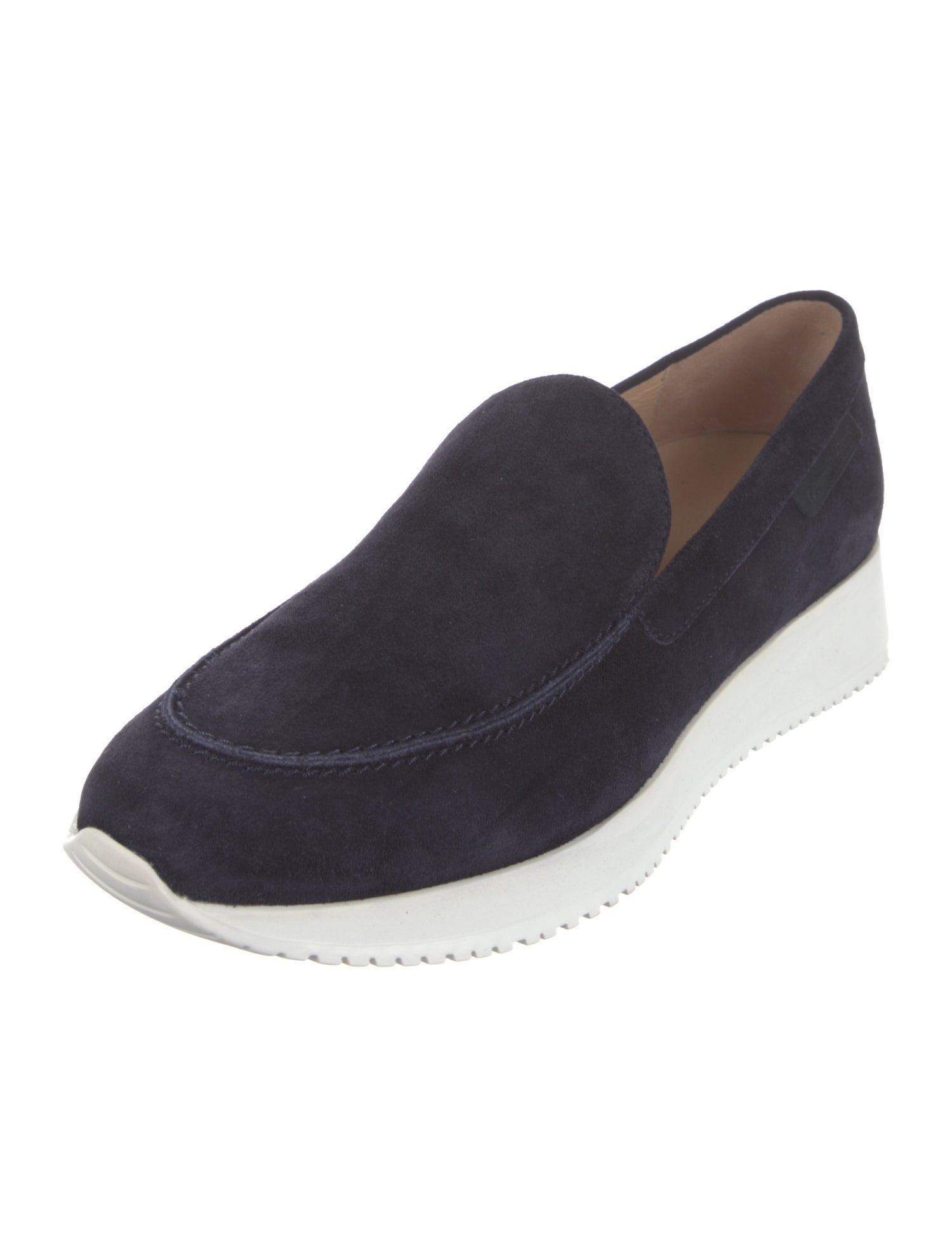 Gianvito Rossi Suede Loafers