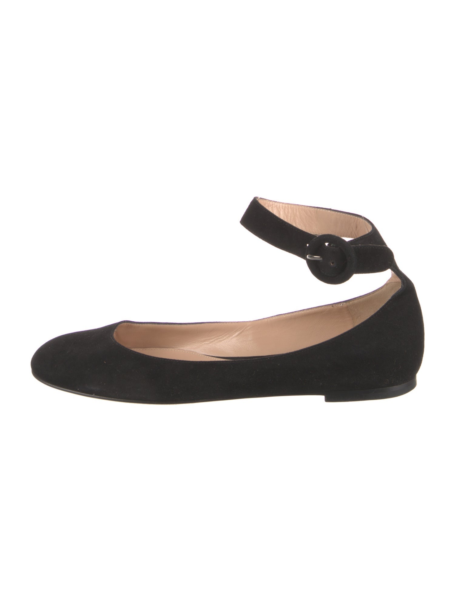 Gianvito Rossi Suede Ballet Flats