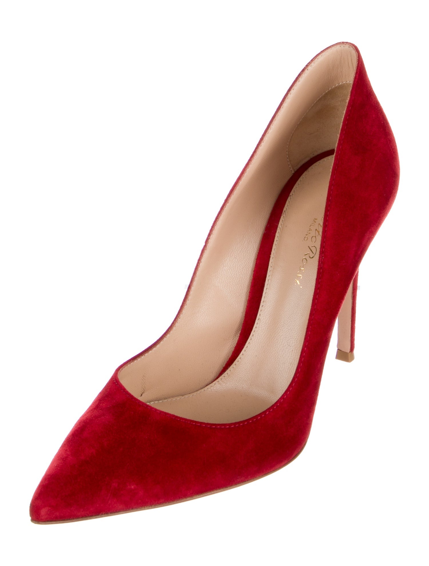 Gianvito Rossi Suede Pumps