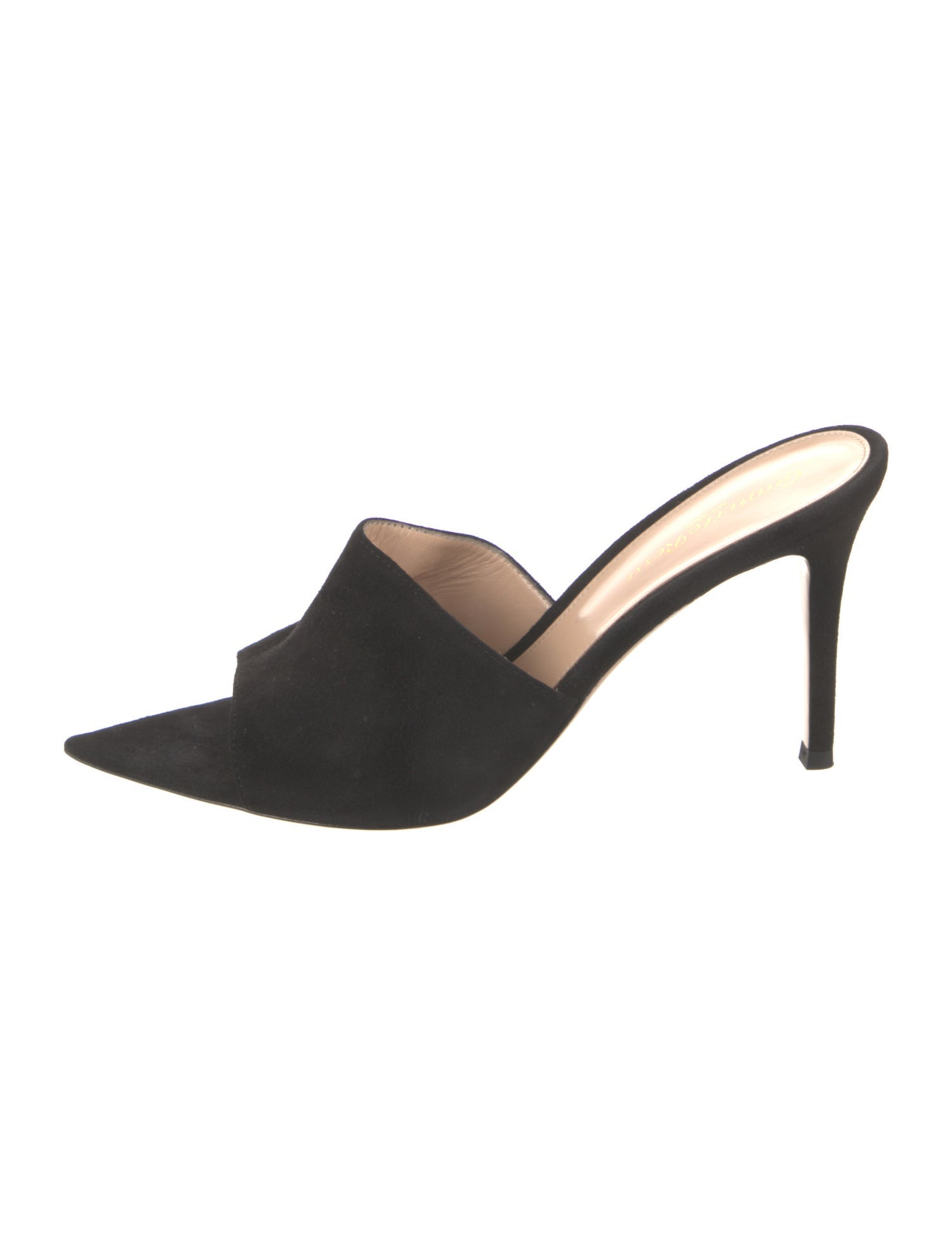 Gianvito Rossi Suede Slides