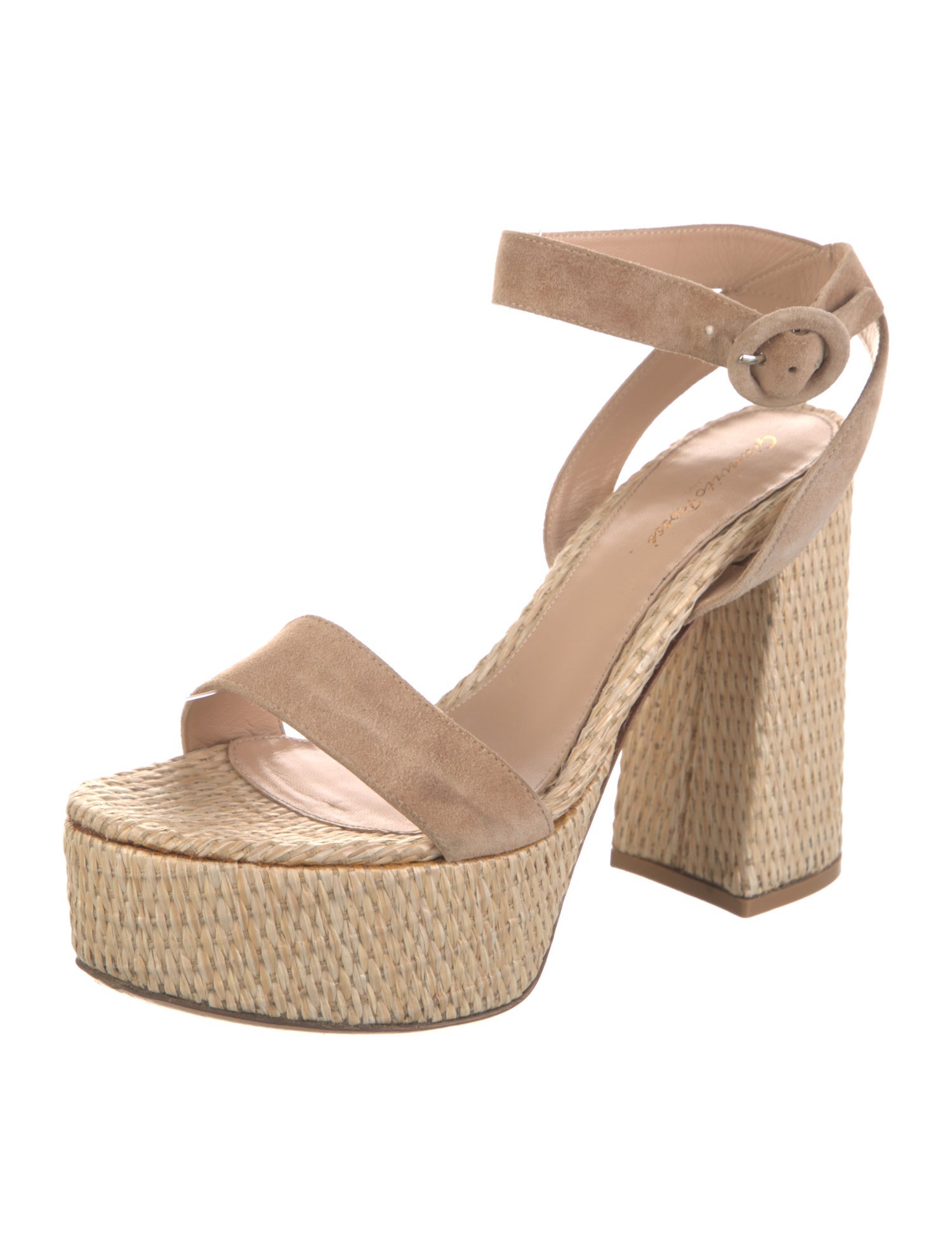 Gianvito Rossi Suede Sandals