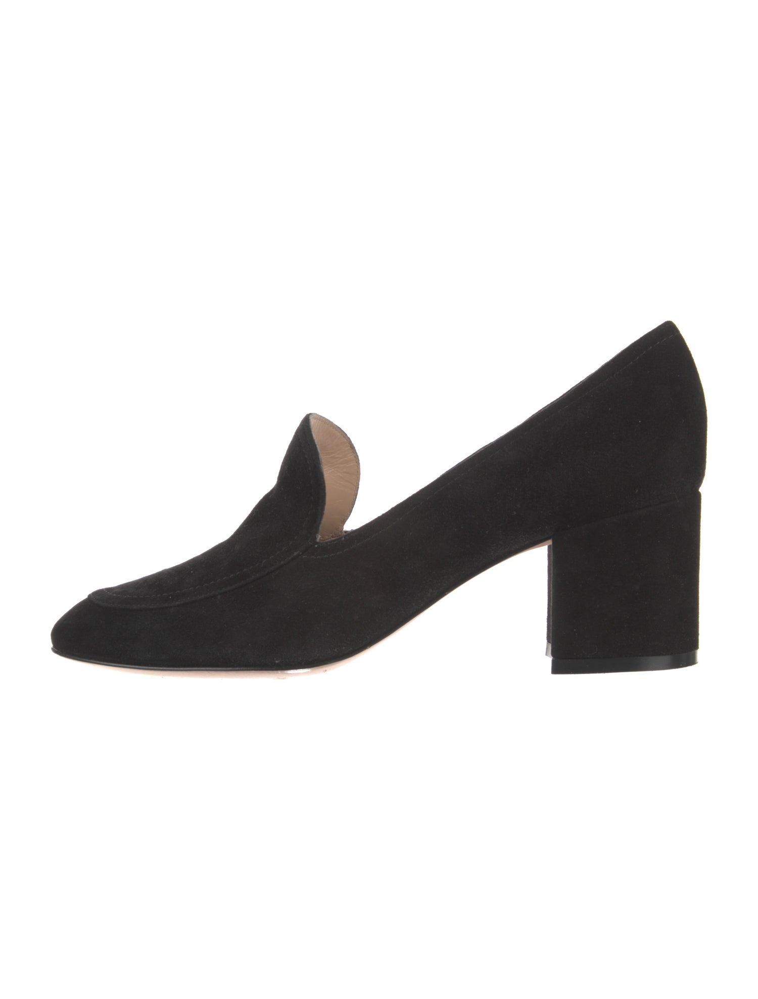 Gianvito Rossi Suede Loafers