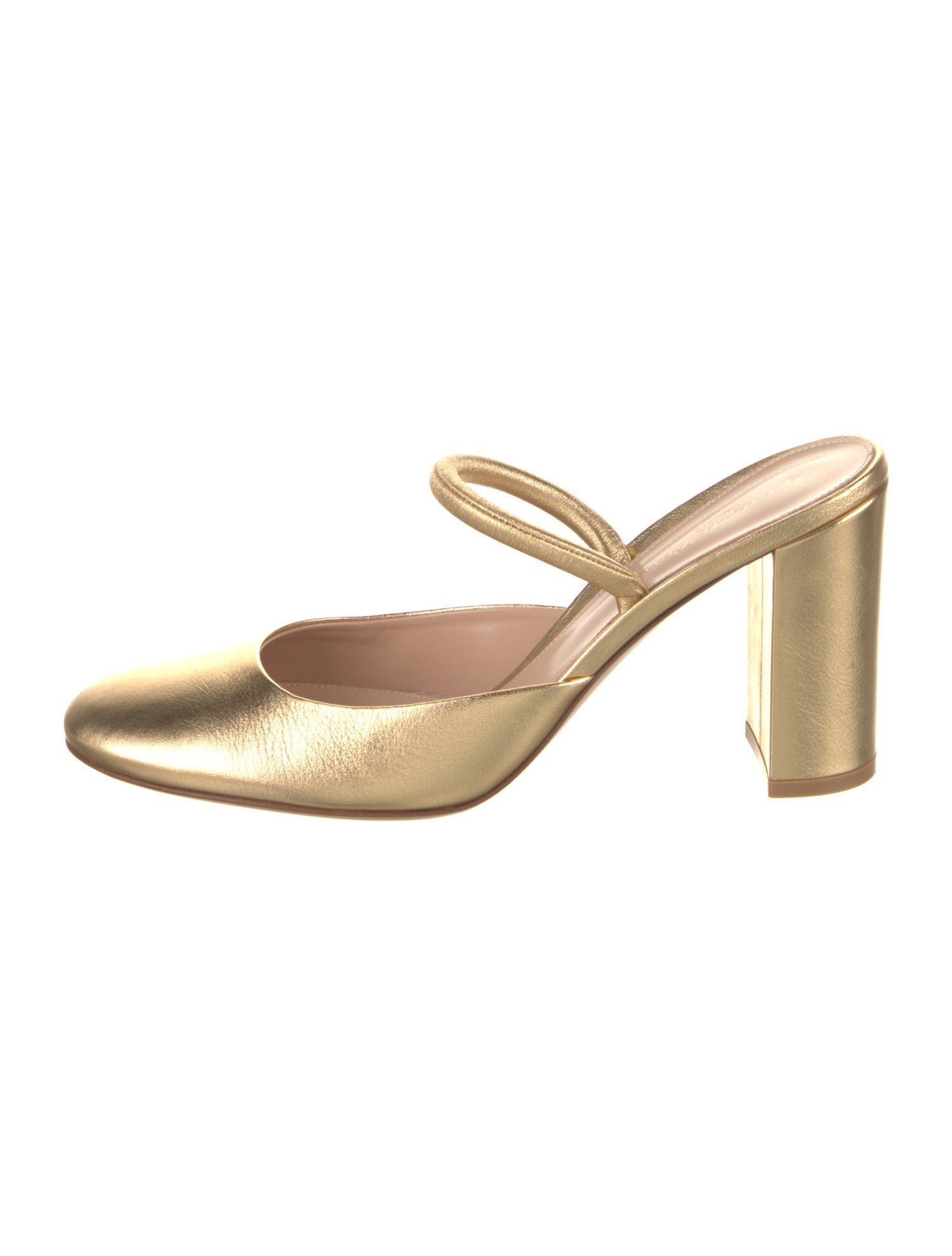 Gianvito Rossi Leather Mules