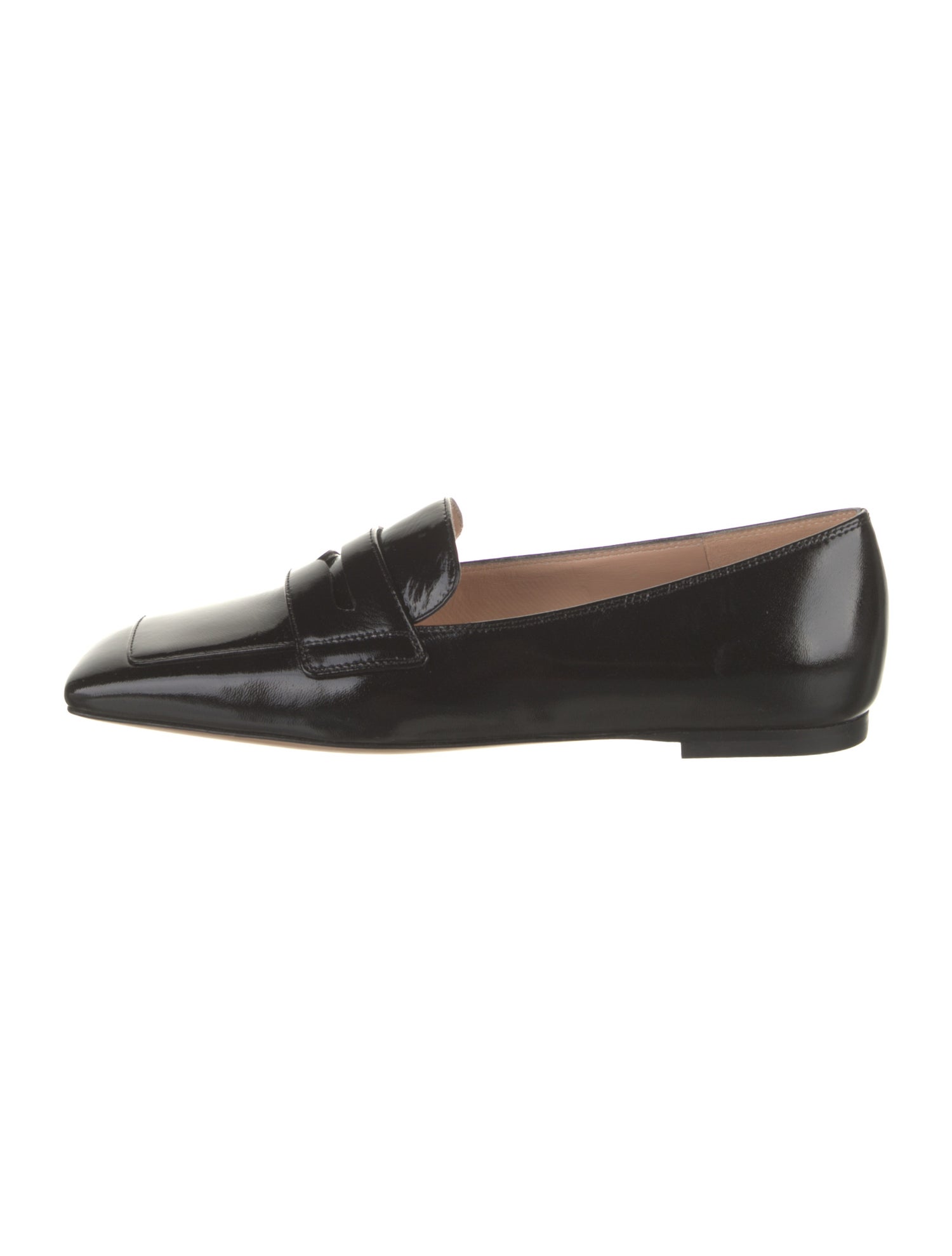 Gianvito Rossi Patent Leather Loafers