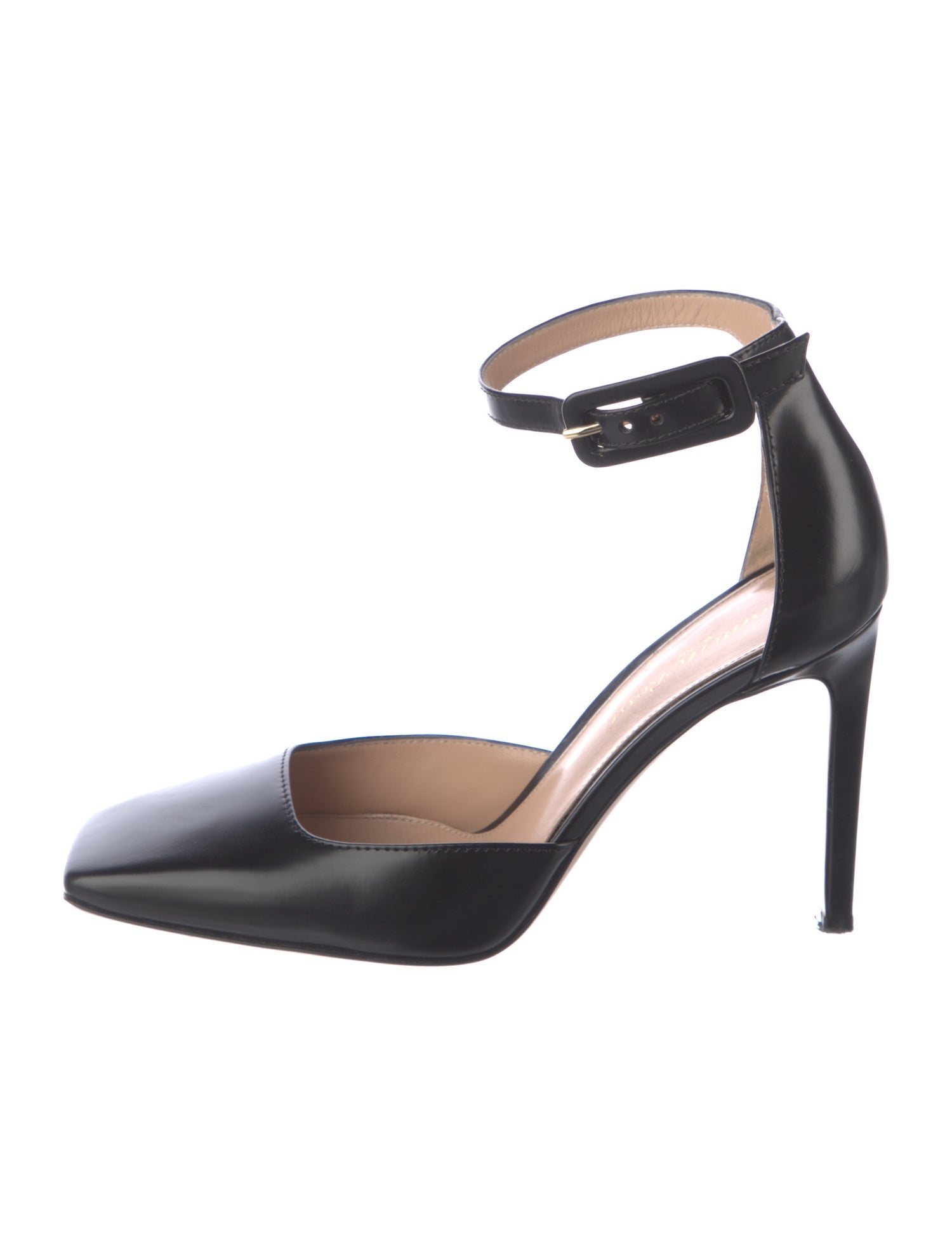 Gianvito Rossi Patent Leather D'Orsay Pumps