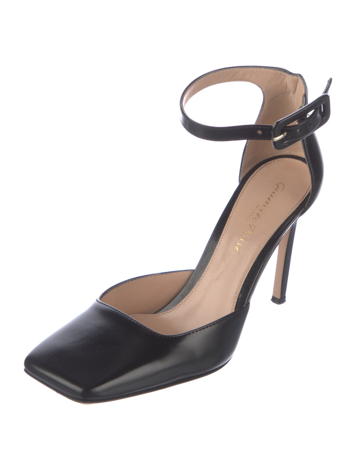 Gianvito Rossi Patent Leather D'Orsay Pumps