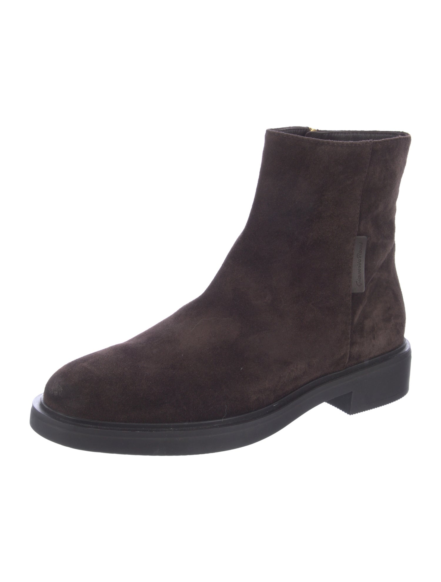 Gianvito Rossi Suede Chelsea Boots