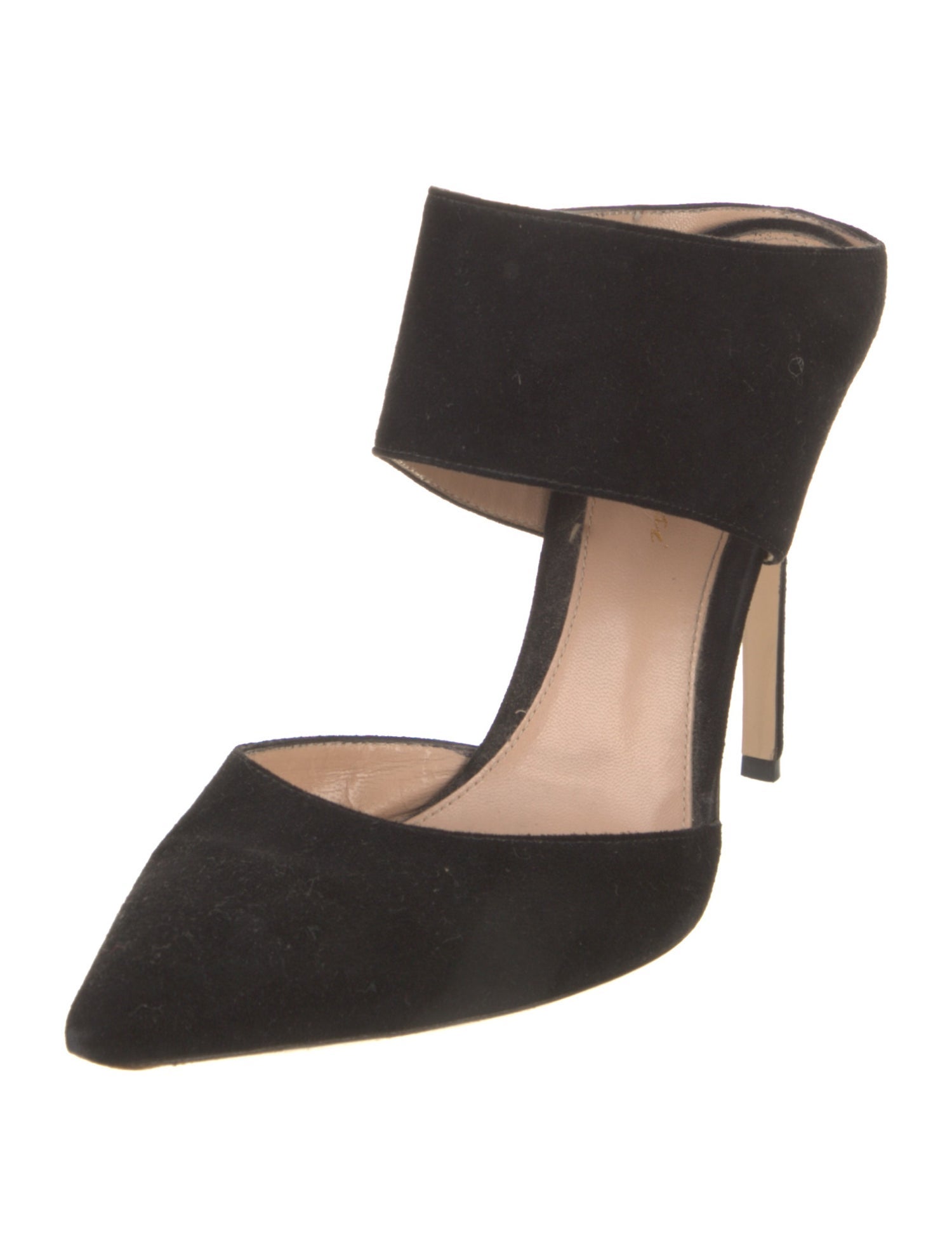 Gianvito Rossi Suede Mules
