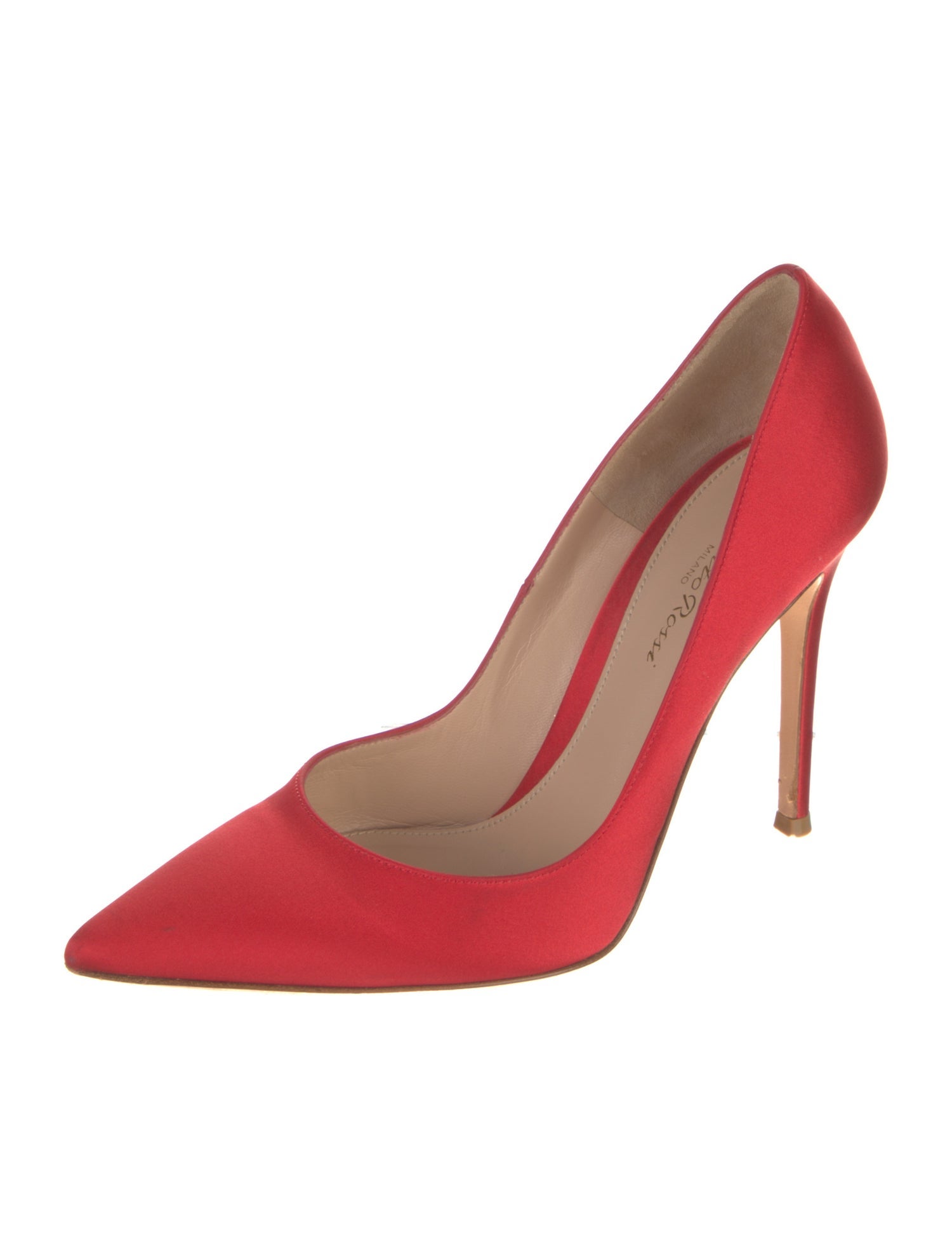 Gianvito Rossi Satin Pumps