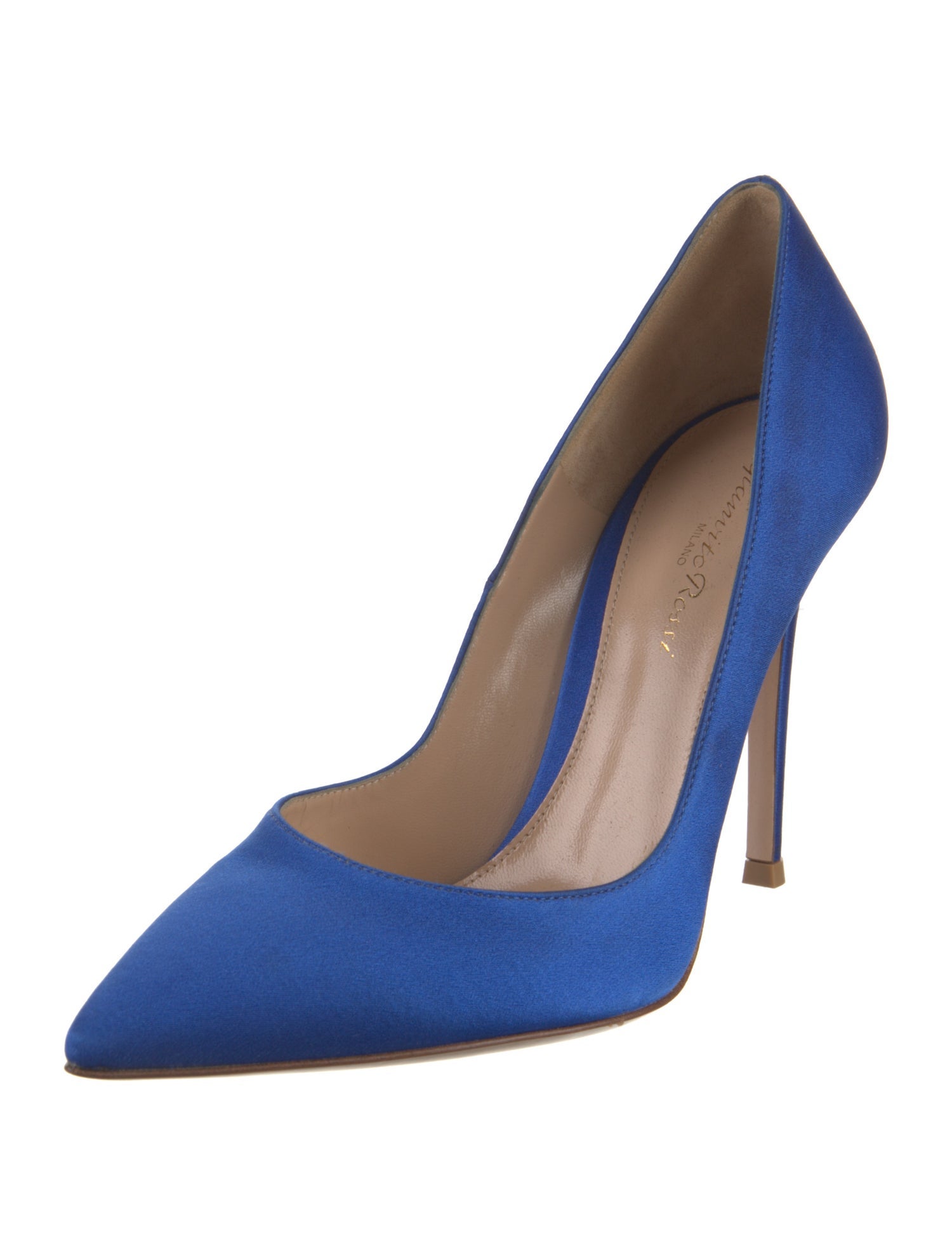 Gianvito Rossi Satin Pumps