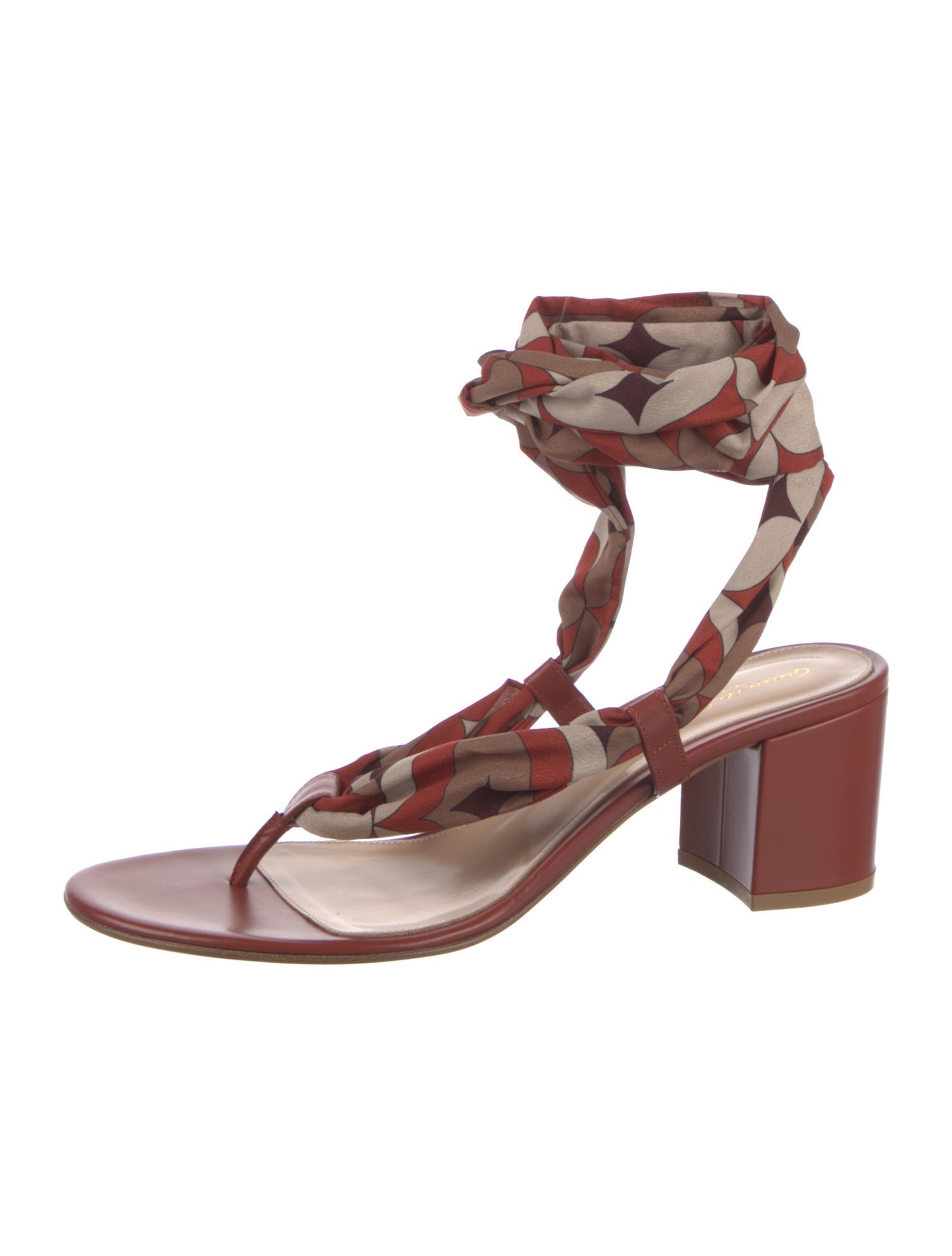 Gianvito Rossi Leather Sandals