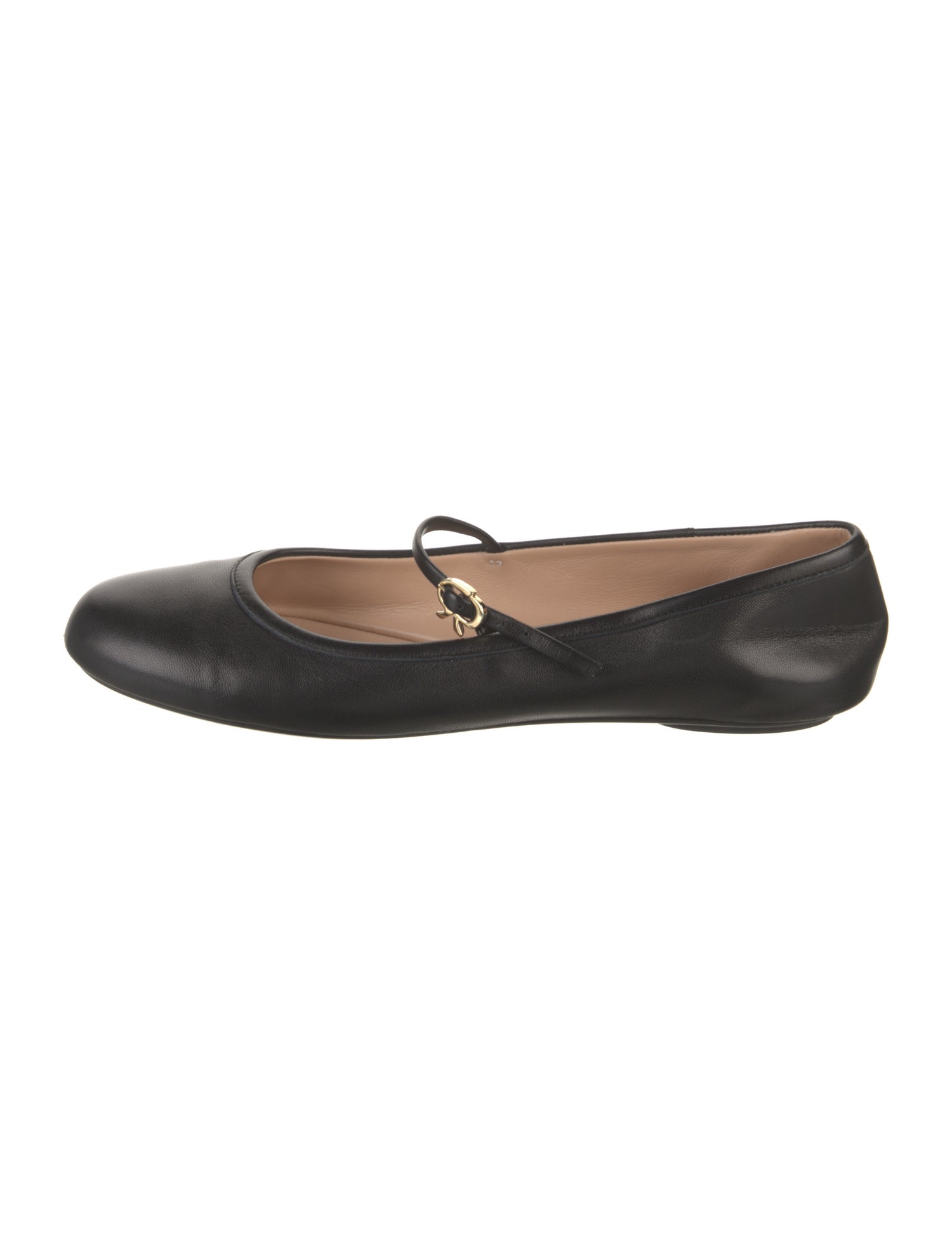 Gianvito Rossi Leather Mary Jane Flats