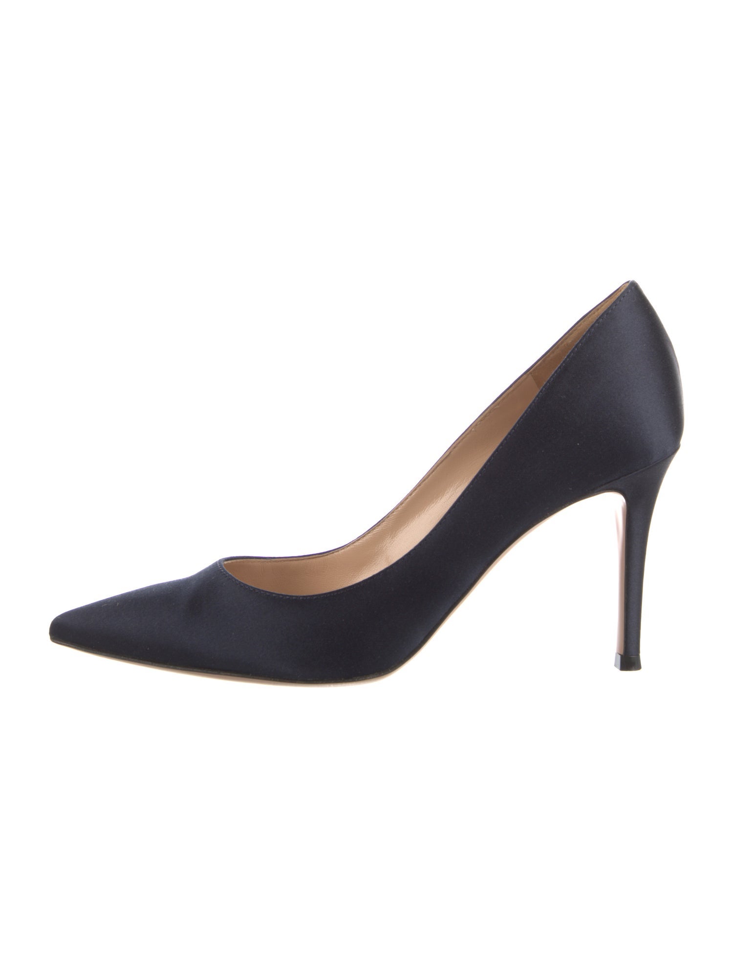 Gianvito Rossi Satin Pumps