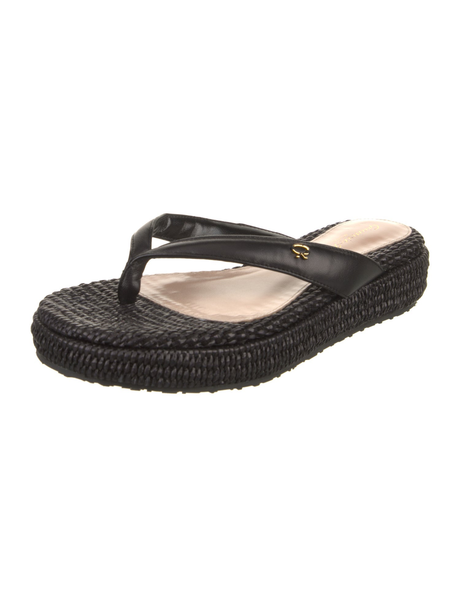 Gianvito Rossi Leather Espadrilles