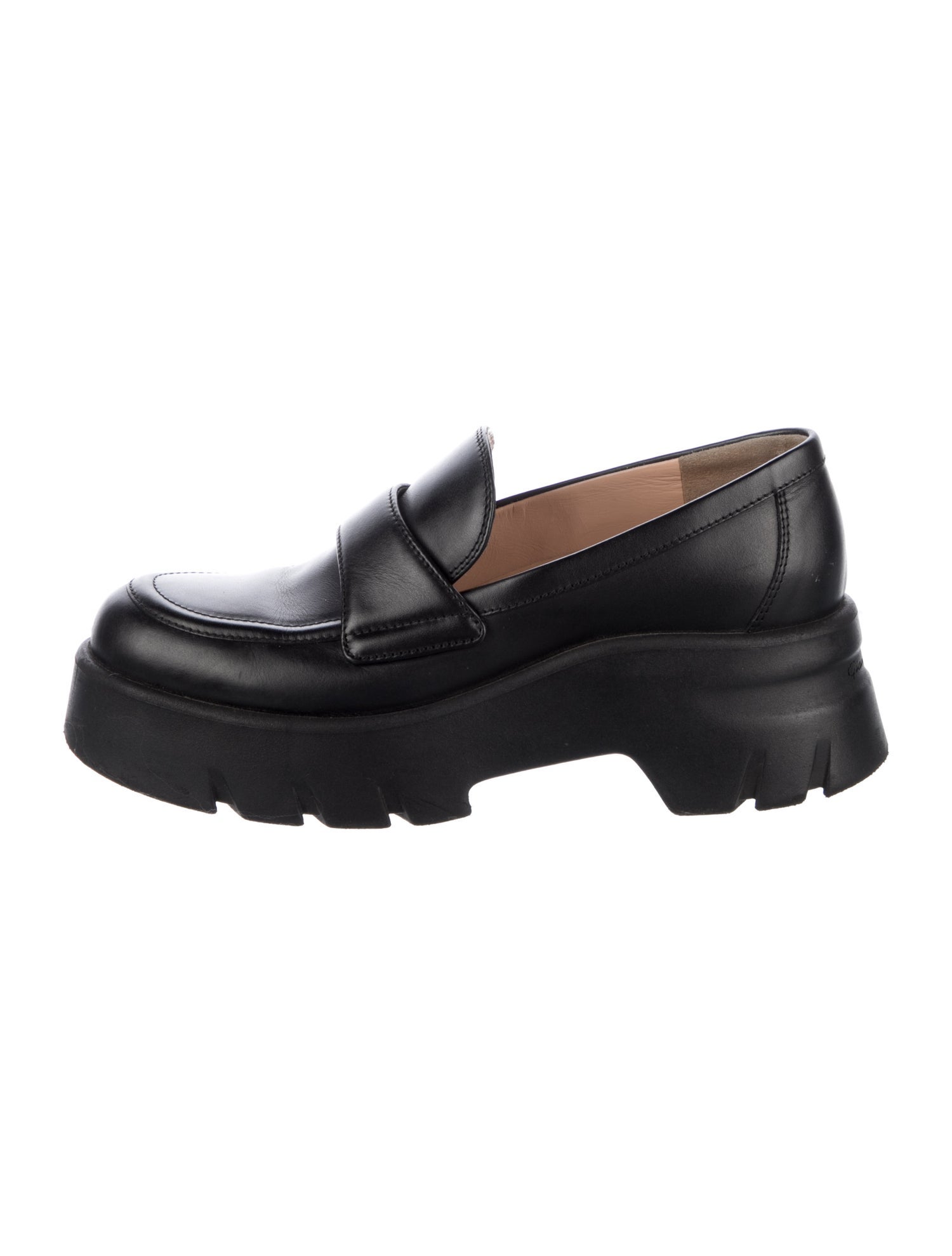 Gianvito Rossi Leather Loafers