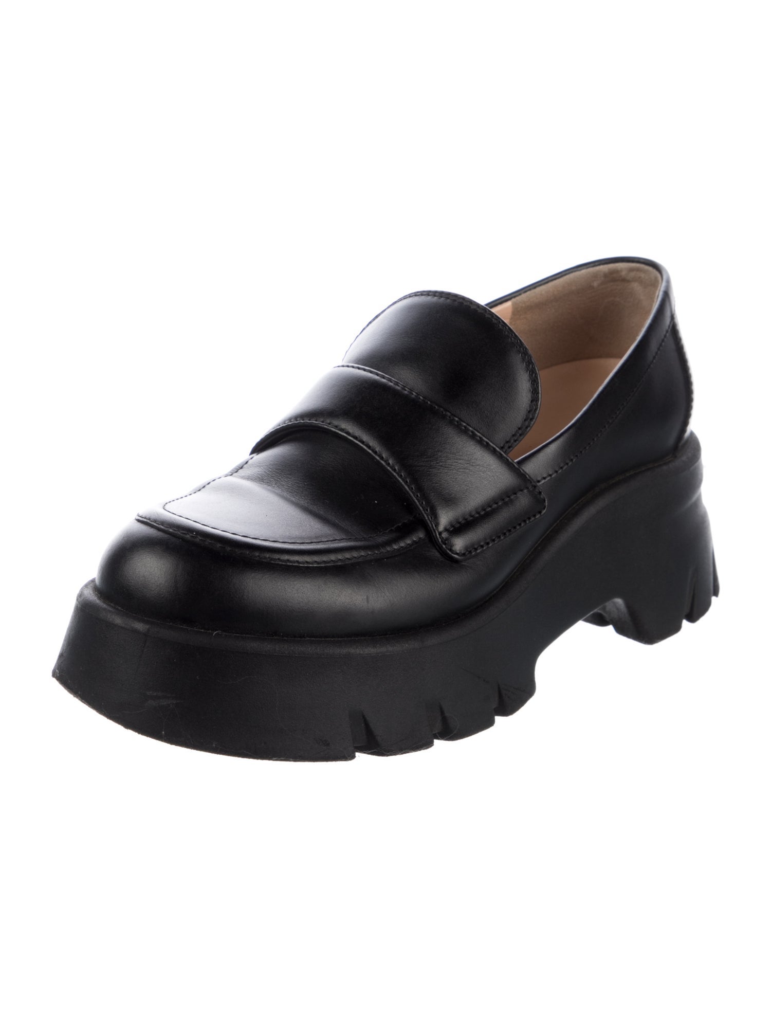 Gianvito Rossi Leather Loafers