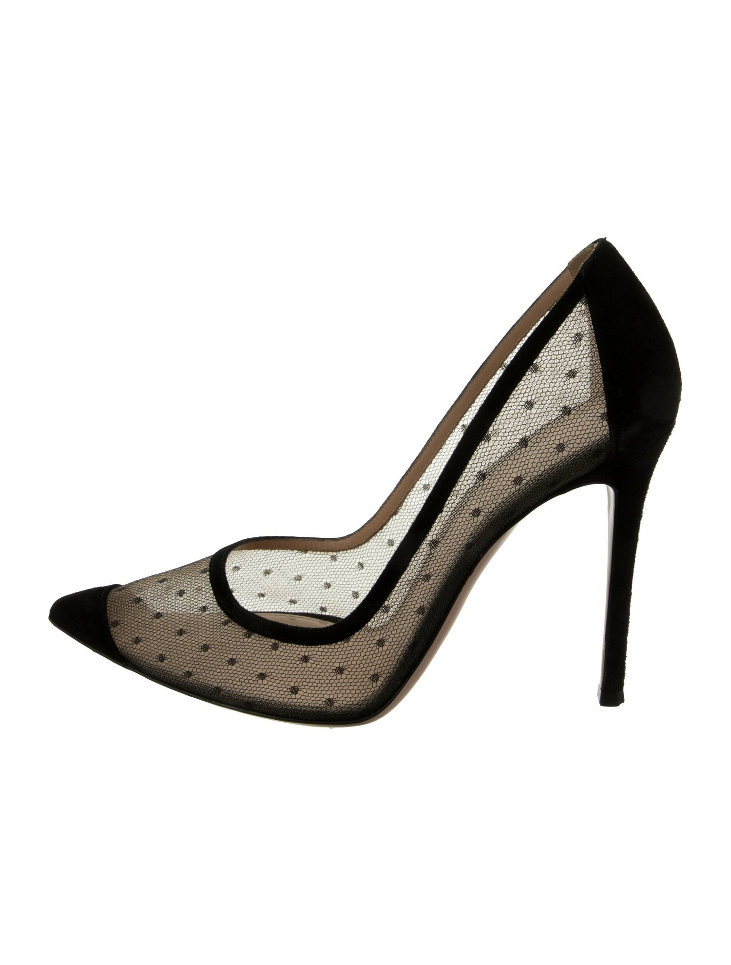 Gianvito Rossi Mesh Pumps