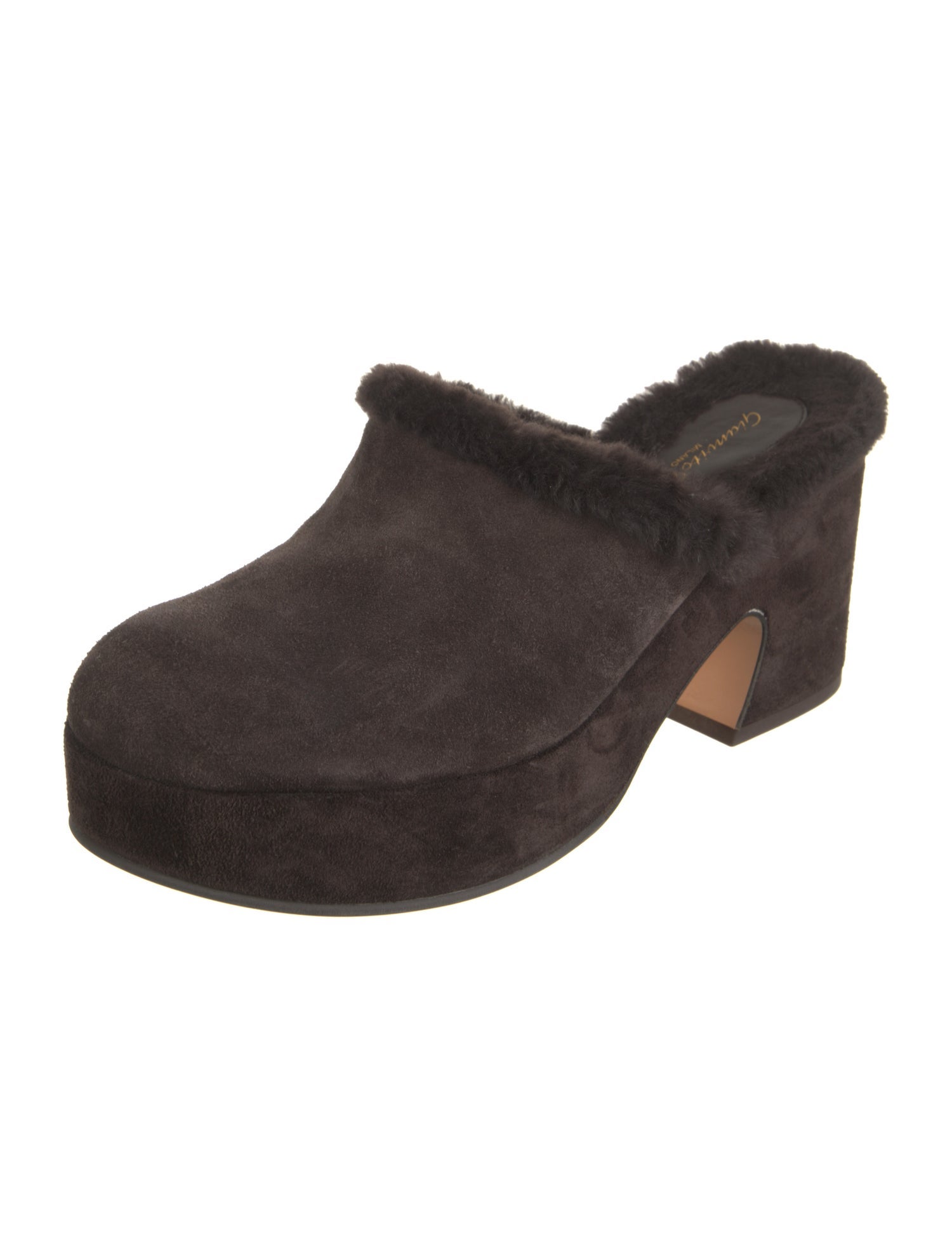 Gianvito Rossi Suede Mules