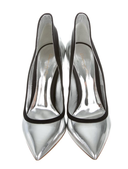 metallic pumps women's shoes