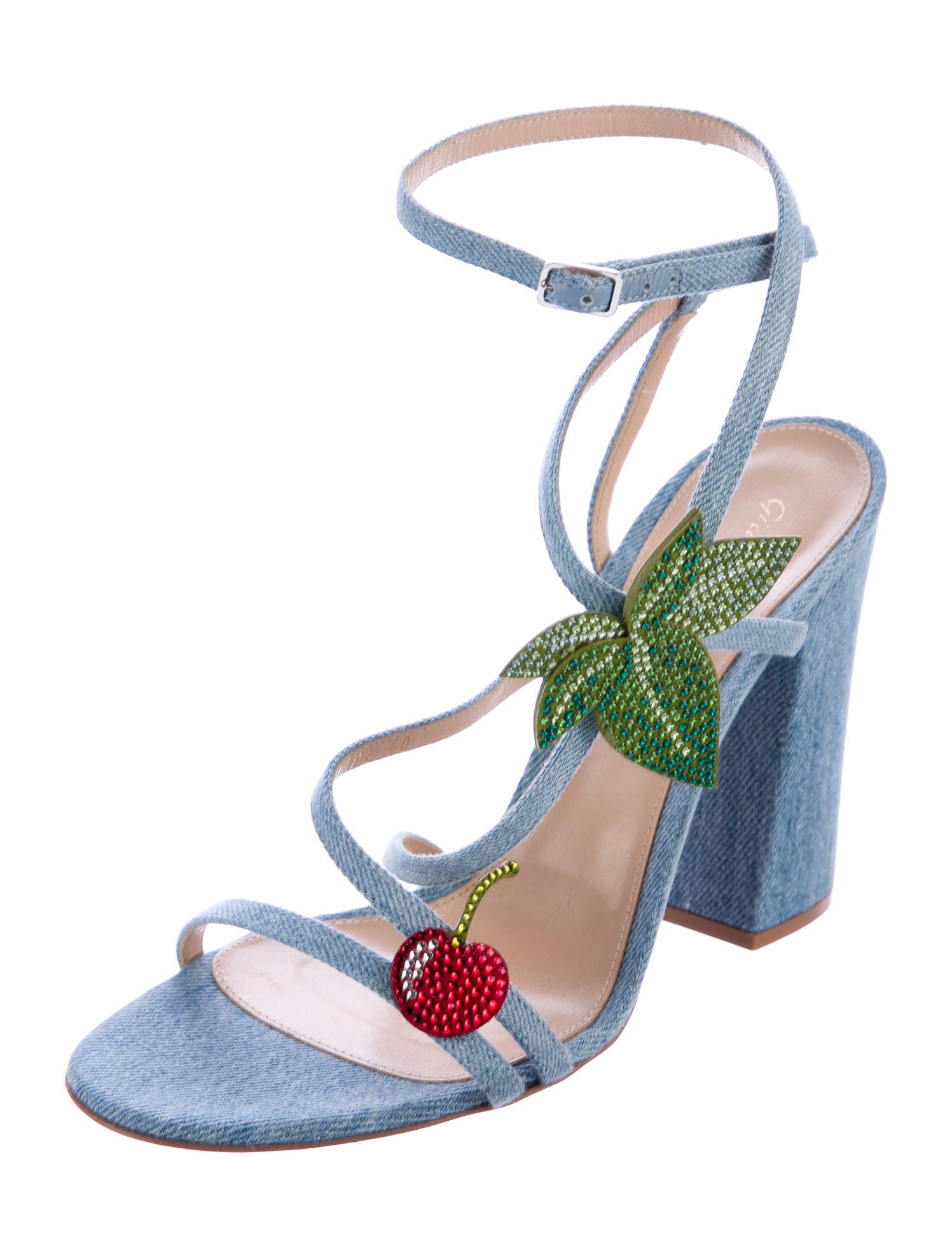 gianvito rossi denim sandals