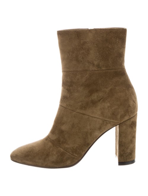 Gianvito Rossi Suede Boots Green