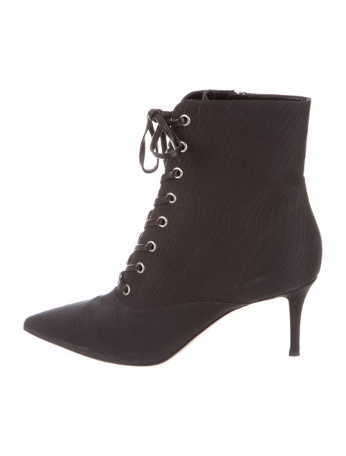 Gianvito Rossi Lace-Up Boots Black
