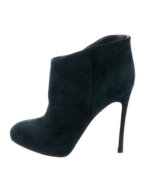 Gianvito Rossi Suede Boots Green