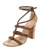 Gianvito Rossi Suede Gladiator Sandals
